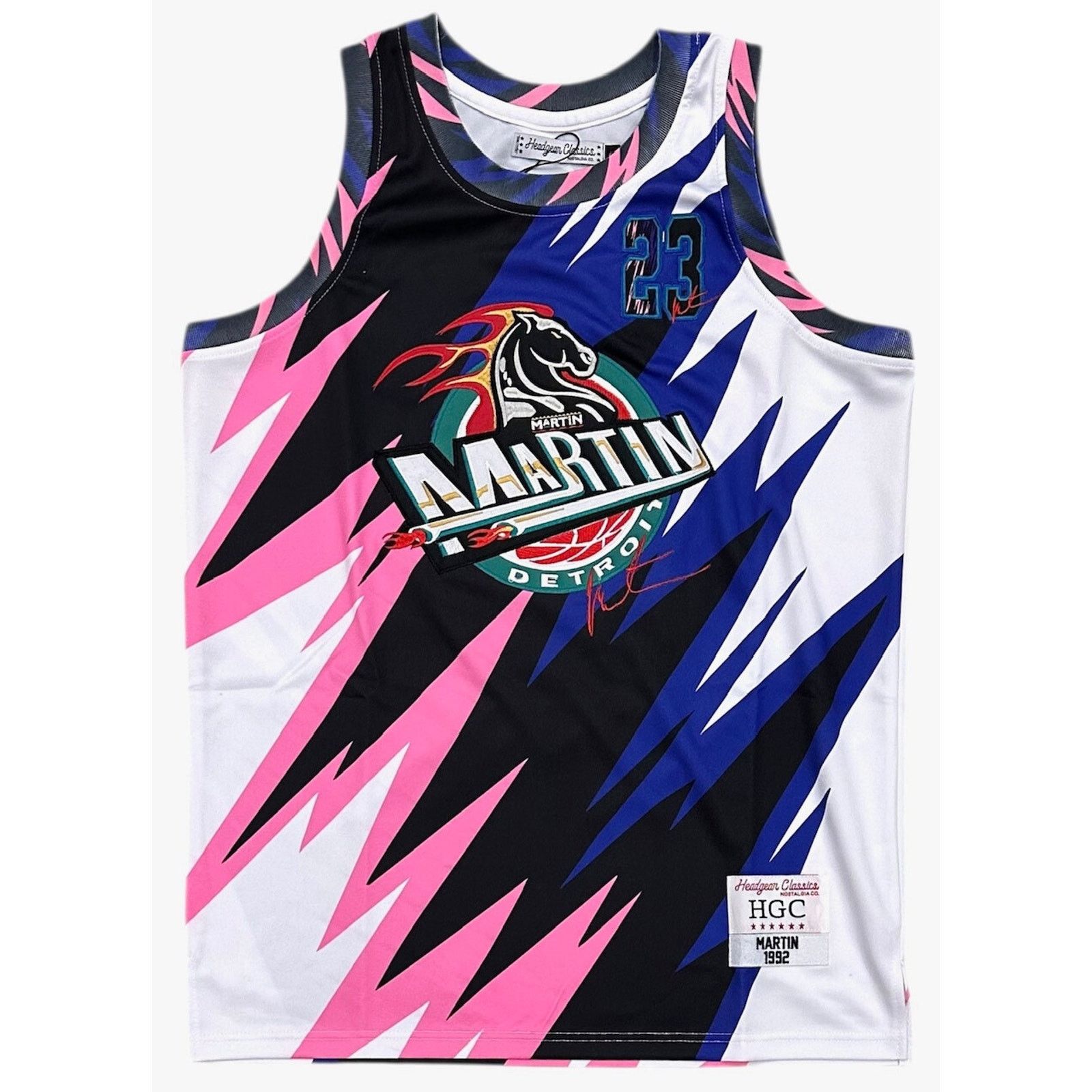 Other Martin Headgear Classics Detroit Pistons Basketball Jersey Size US L / EU 52-54 / 3 - 2 Thumbnail
