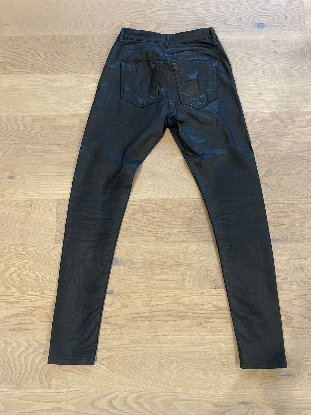 Rick Owens × Rick Owens Drkshdw Rick Owens waxed jeans Size US 31 - 3 Thumbnail