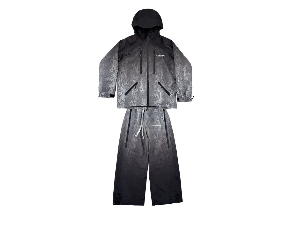 Other Silver Snake Bone Pattern Outdoor Windproof Ski Suit Size US 32 / EU 48 - 1 Thumbnail