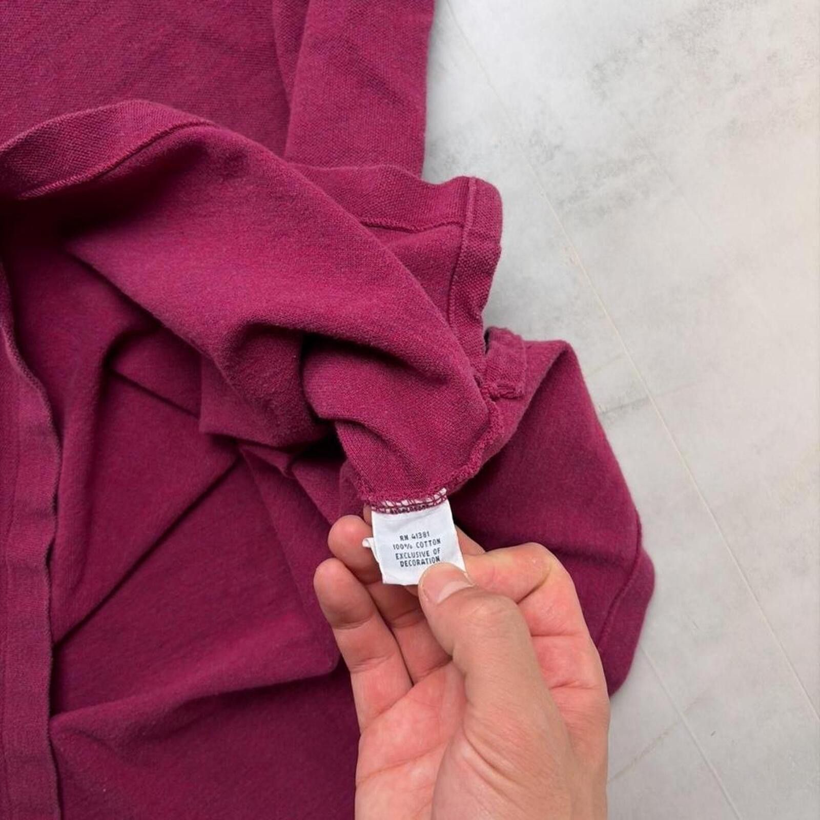 Polo Ralph Lauren Y2K Pink Polo Ralph Lauren Polo Shirt Size US XL / EU 56 / 4 - 6 Thumbnail