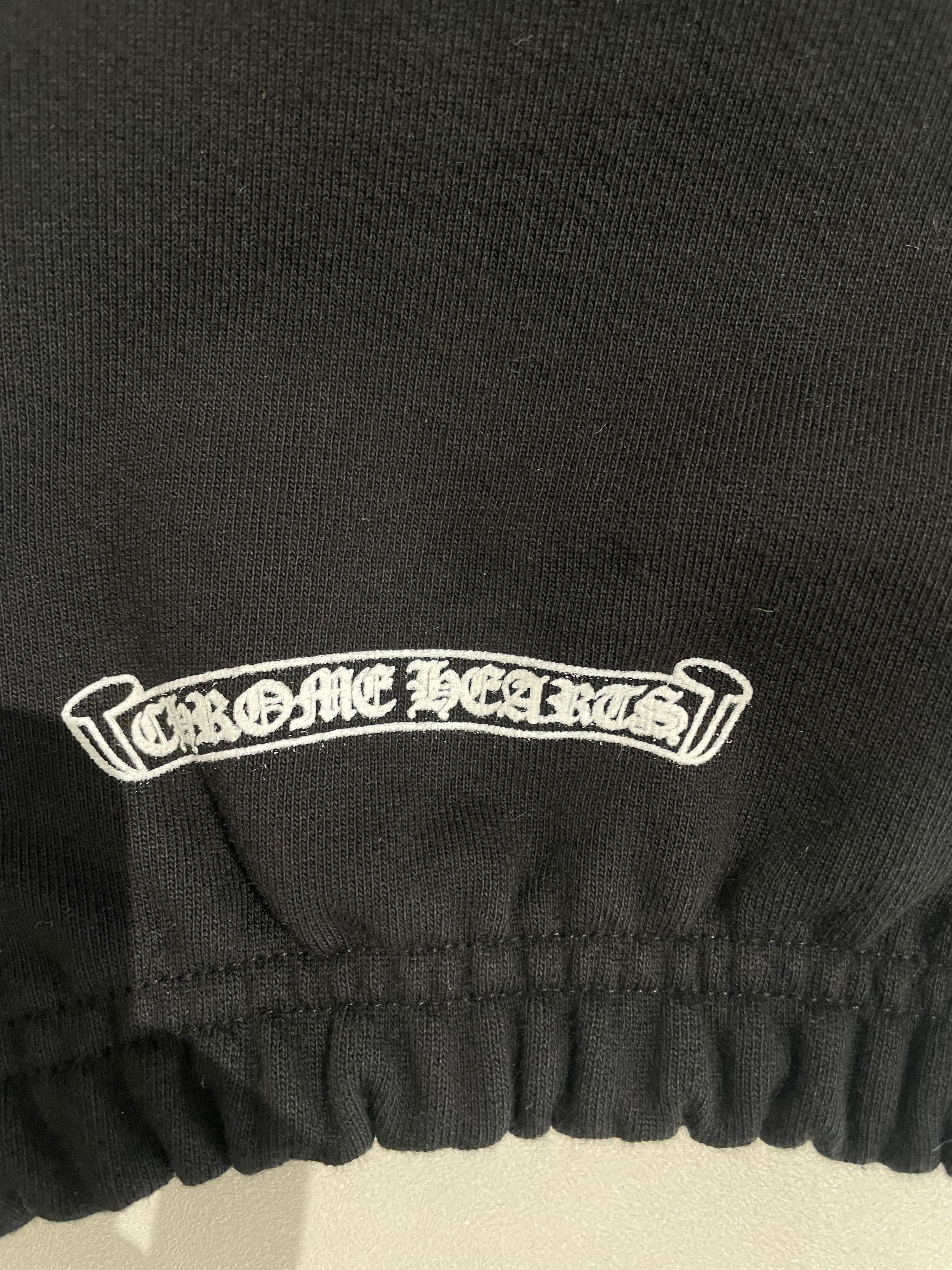 Chrome Hearts Chrome Hearts Horseshoe Script Sweatpants Size US 31 - 5 Thumbnail
