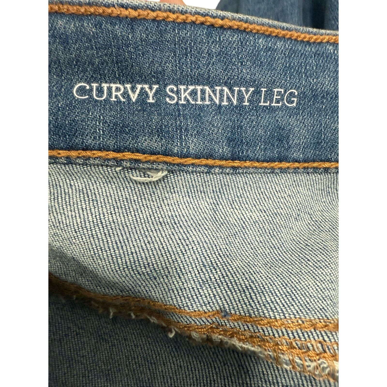Macys Style & Co Plus Jeans sz 16 Curvy Skinny Denim NWOT #G618 Size 38" / US 16 / IT 52 - 8 Thumbnail