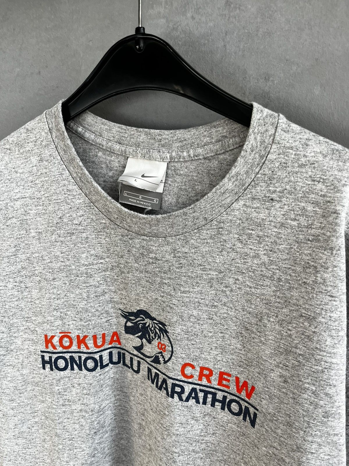 Nike × Vintage Nike marathon Honolulu t shirt vintage 90s Size US L / EU 52-54 / 3 - 2 Thumbnail