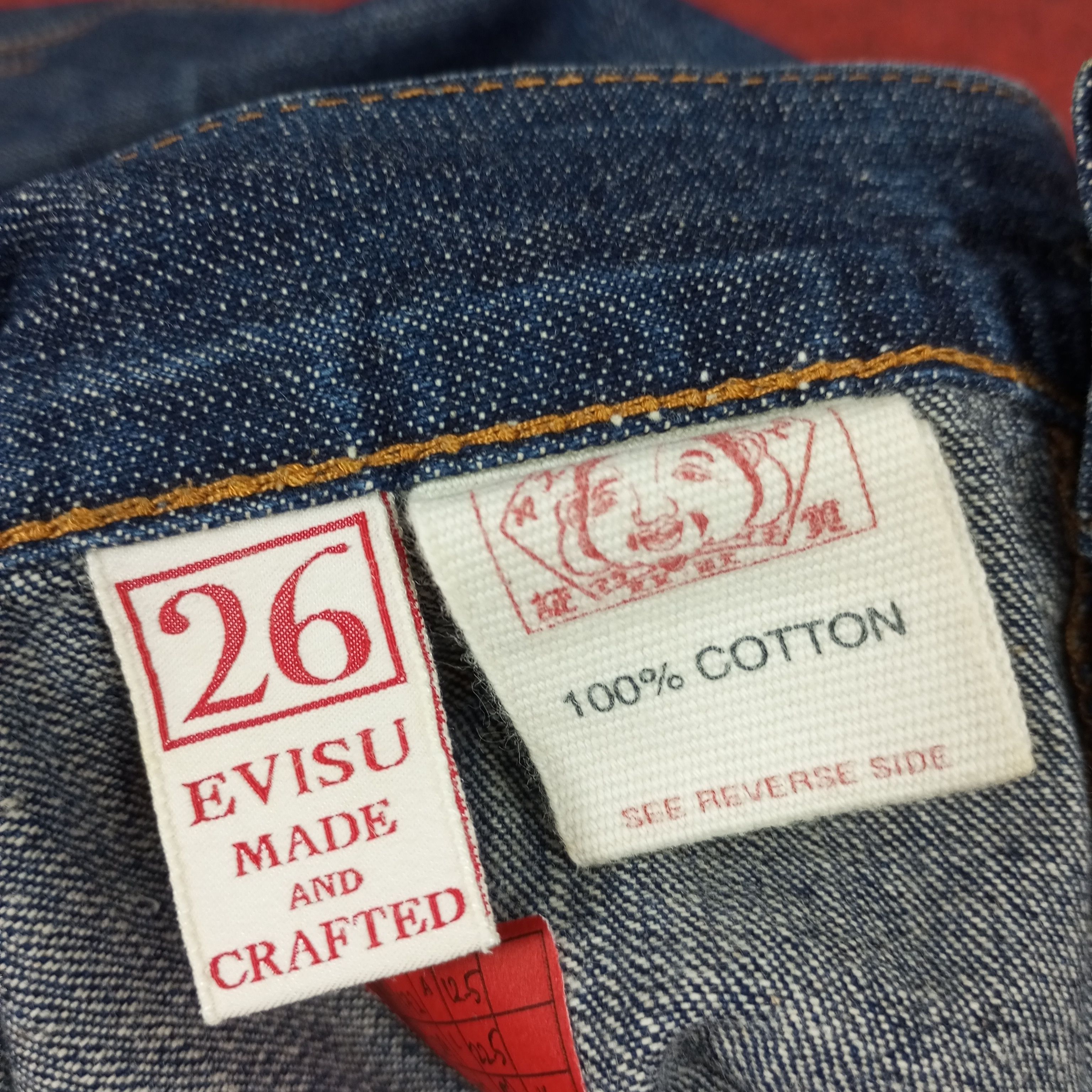 Evisu Evisu Japanese Brand Custom Daicock Style Skirt Size 26" / US 2 / IT 38 - 10 Thumbnail
