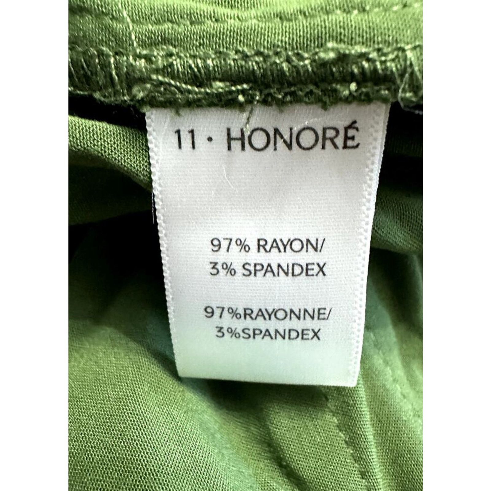 Other 11 Honore Woven Joggers Drapey Fit Green W 4X NWOT Size 36" / US 14 / IT 50 - 9 Thumbnail