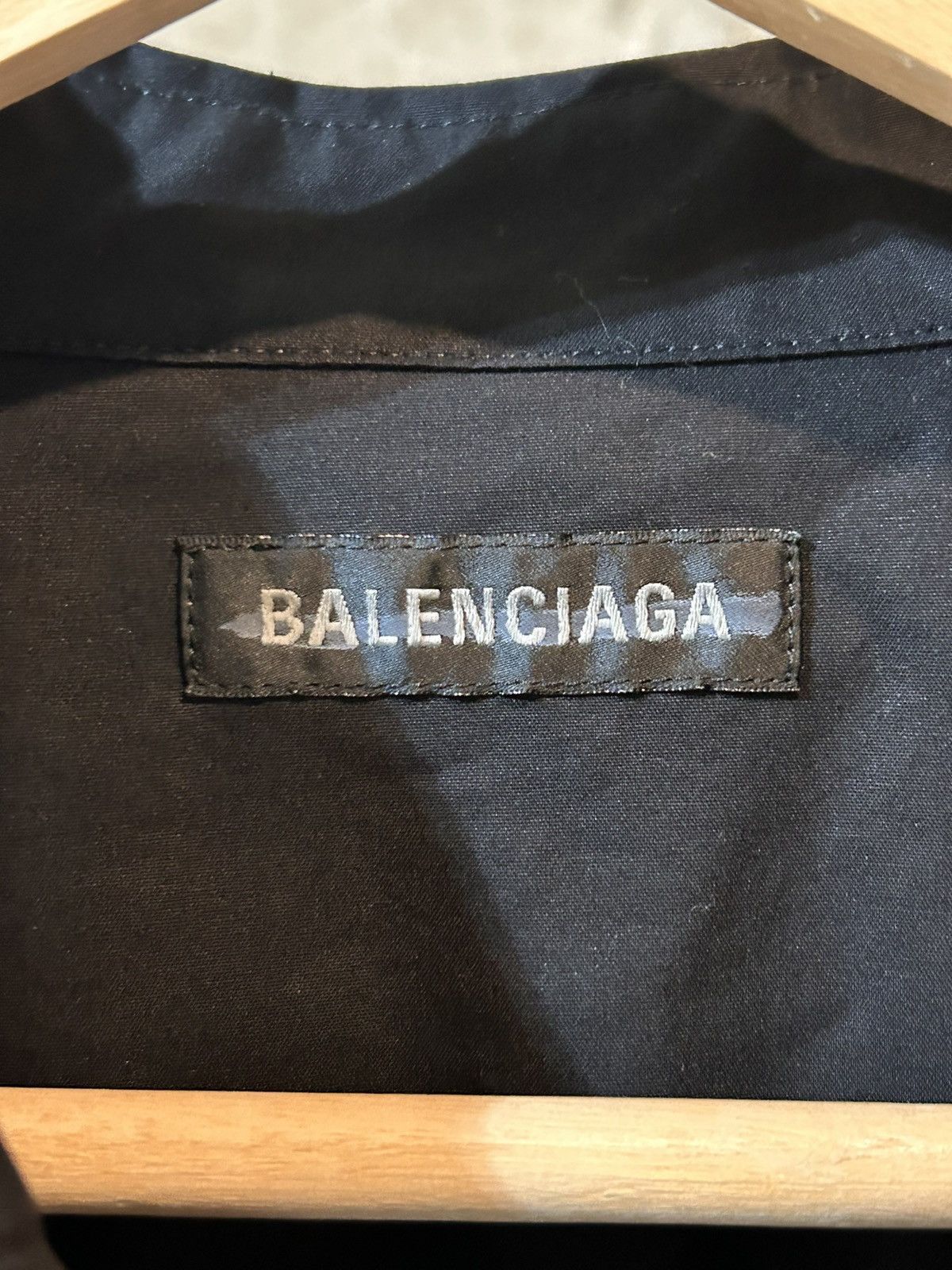 Balenciaga Balenciaga 3B Cropped Button Up Size US S / EU 44-46 / 1 - 4 Thumbnail