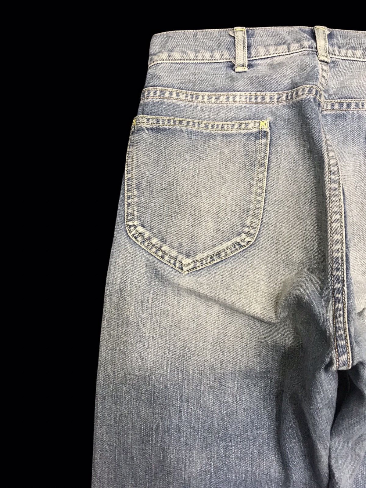 Japanese Brand 💥90s Style💥YOUNG&OLSEN LIGHT WASH SELVEDGE DENIM F381 Size US 28 / EU 44 - 12 Thumbnail