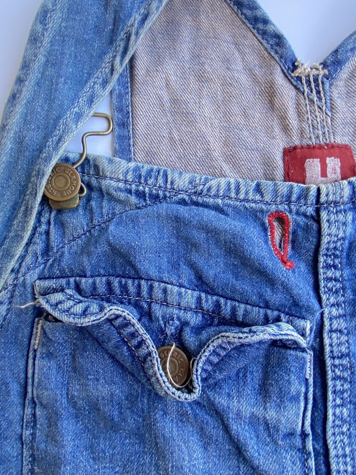 Other Vintage Hysteria Glamour Overalls Patchwork Clothing Blue M Size 32" / US 10 / IT 46 - 13 Thumbnail