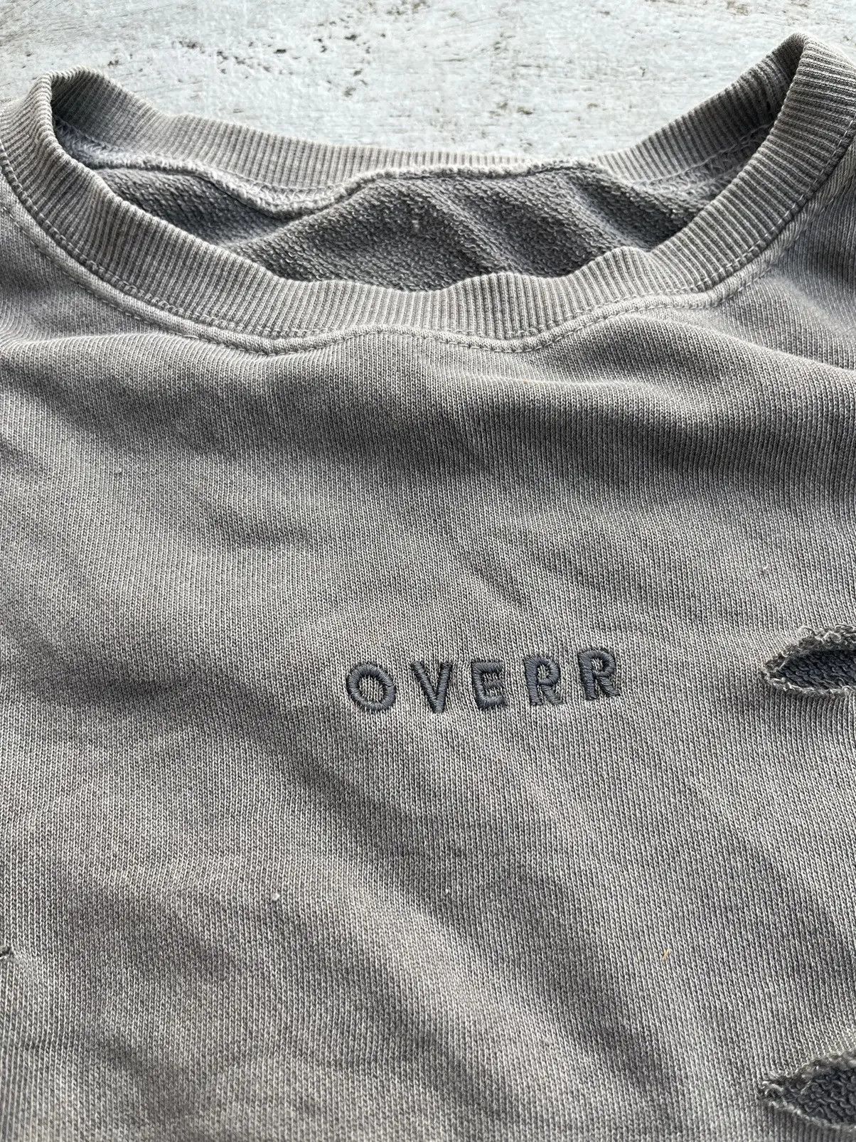 Japanese Brand Gothic OVER DISTRESSED SWEATSHIRTS PUNK Size US S / EU 44-46 / 1 - 4 Thumbnail