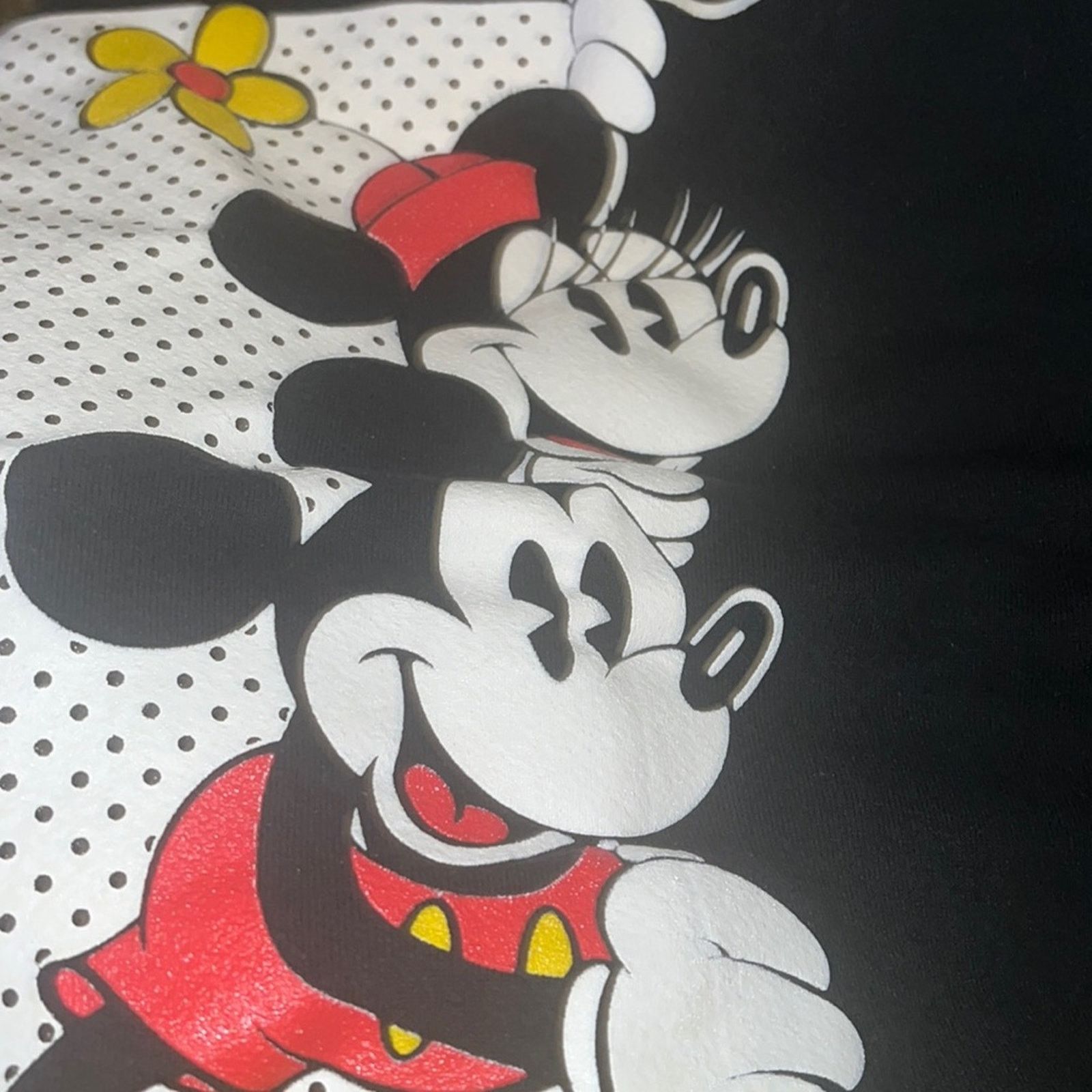 Disney VNTG DISNEY Minnie and Mickey screenprint crewneck M Size M / US 6-8 / IT 42-44 - 2 Thumbnail
