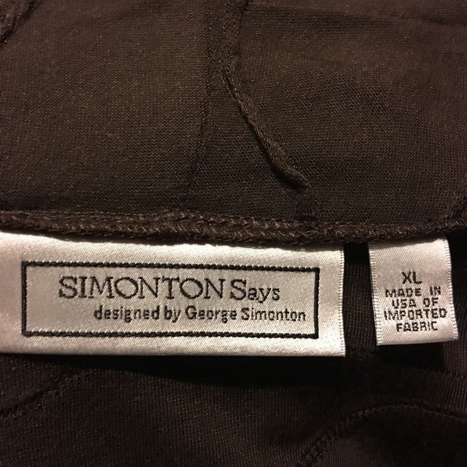 Other George Simonton brown textured lightweight jacket Size XL / US 12-14 / IT 48-50 - 7 Thumbnail
