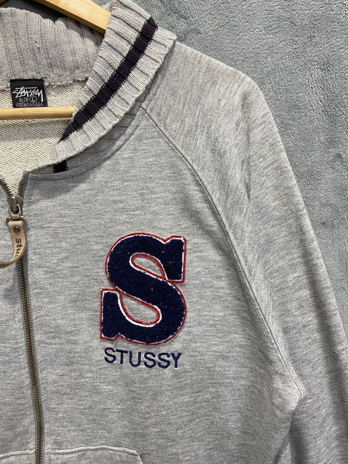Stussy Vintage stussy sweater Size US L / EU 52-54 / 3 - 4 Thumbnail