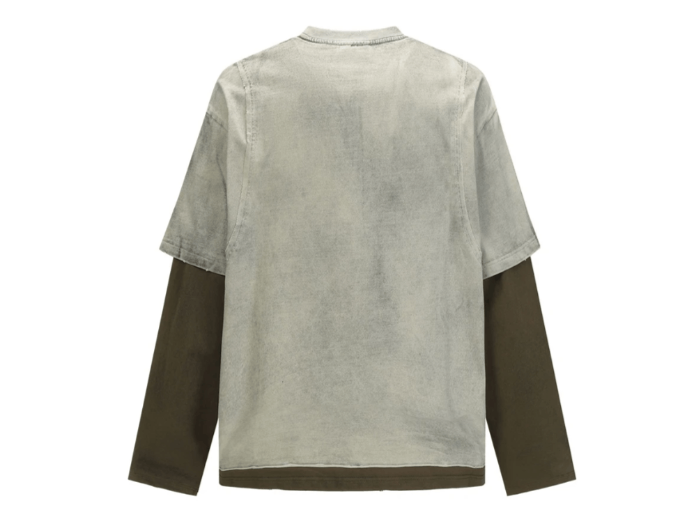 Japanese Brand T-Shirt Y2K Letter Graffiti Printed Fake two Size US S / EU 44-46 / 1 - 2 Thumbnail