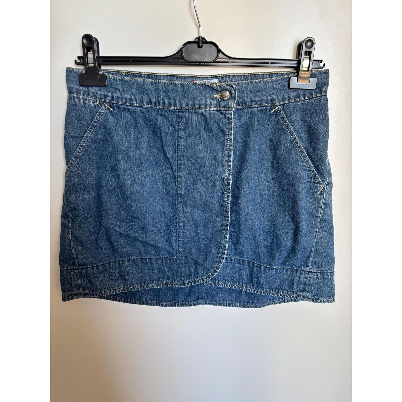 Japanese Brand × Levi's × Levi's Vintage Clothing Levi's Engineered Girls Small A-Line Denim Skirt Y2K Archive Size 27" / US 4 / IT 40 - 4 Thumbnail
