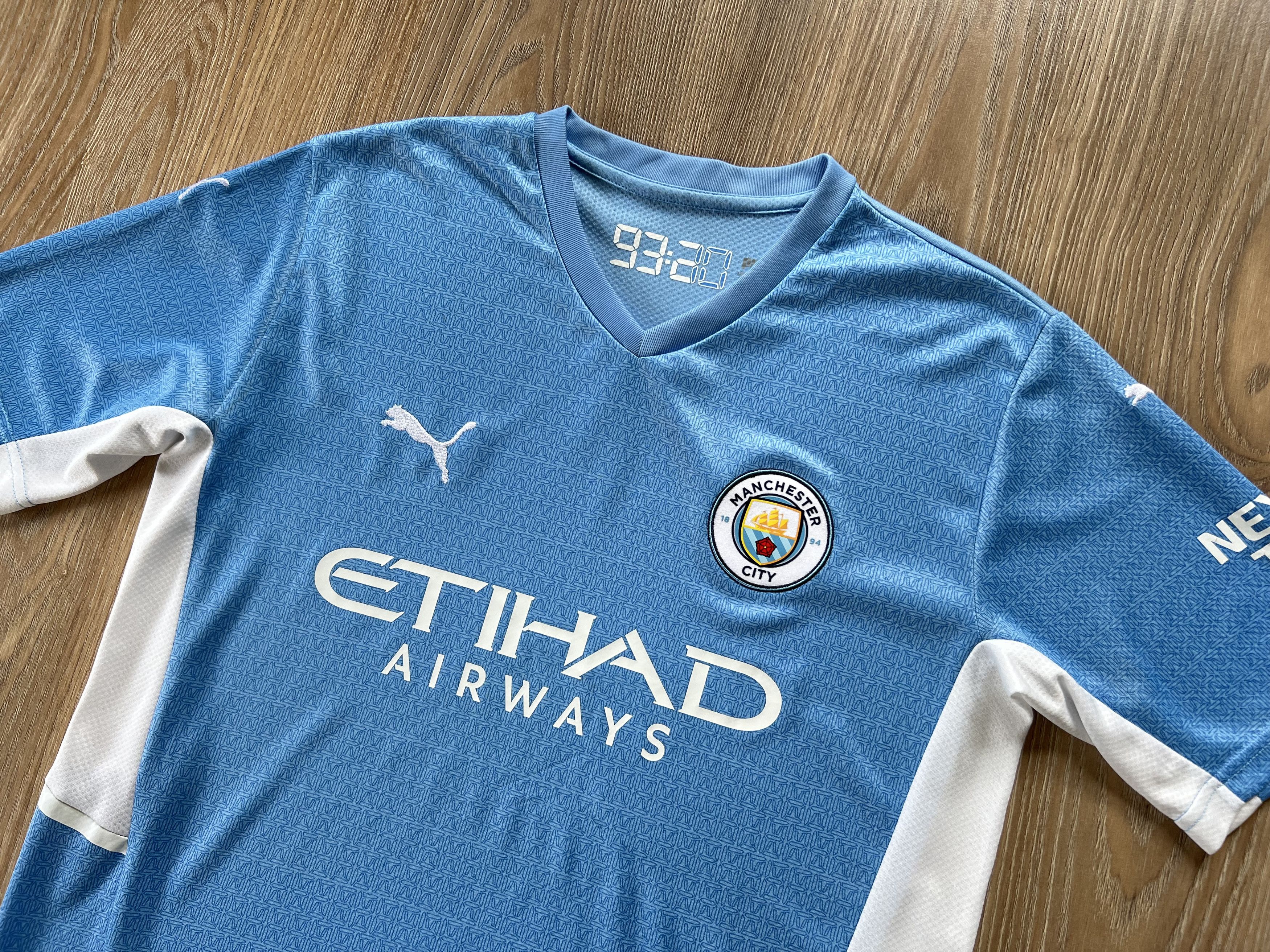 Puma Puma Manchester City Home Shirt Jersey 2021-2022 Size US L / EU 52-54 / 3 - 4 Thumbnail