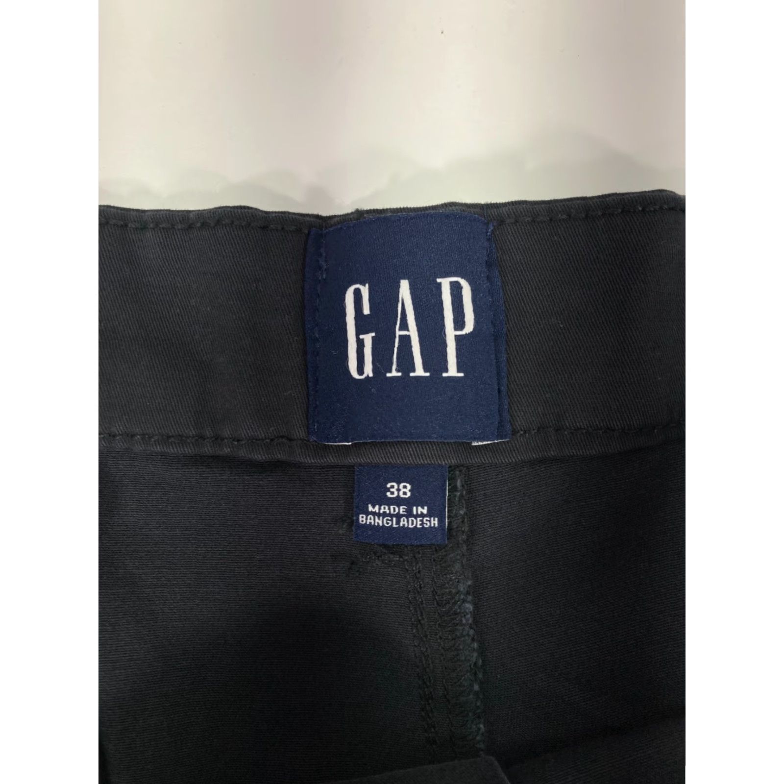 Gap Gap Chino Shorts Mens 38 Black Flat Front Pockets Stretch NWT Size US 38 / EU 54 - 5 Thumbnail