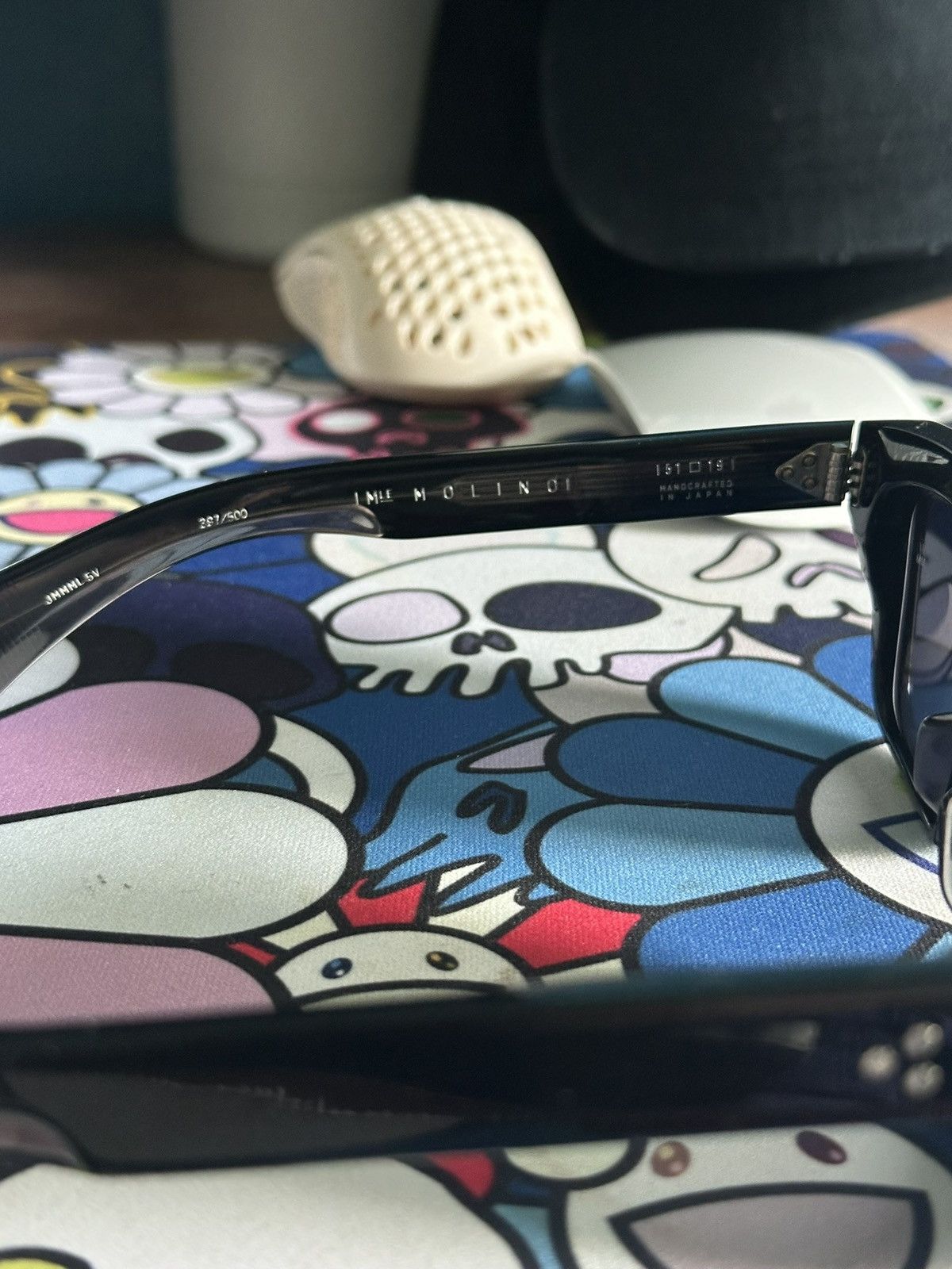 Jacques Marie Mage Jacques Marie Mage Molino 55 Sunglasses Size ONE SIZE - 4 Thumbnail