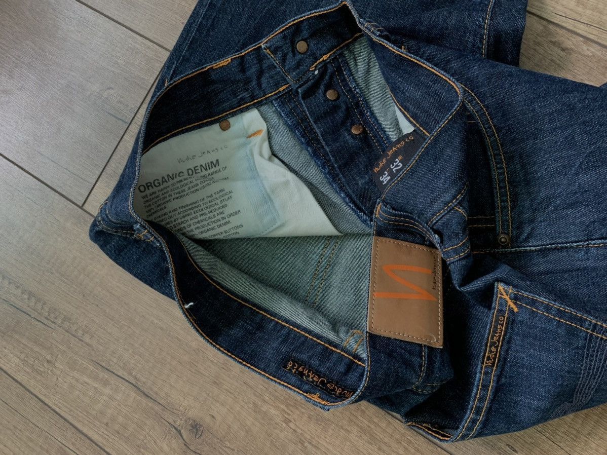 Nudie Jeans Nudie Blue Jeans Denim Pants Size US 32 / EU 48 - 11 Thumbnail