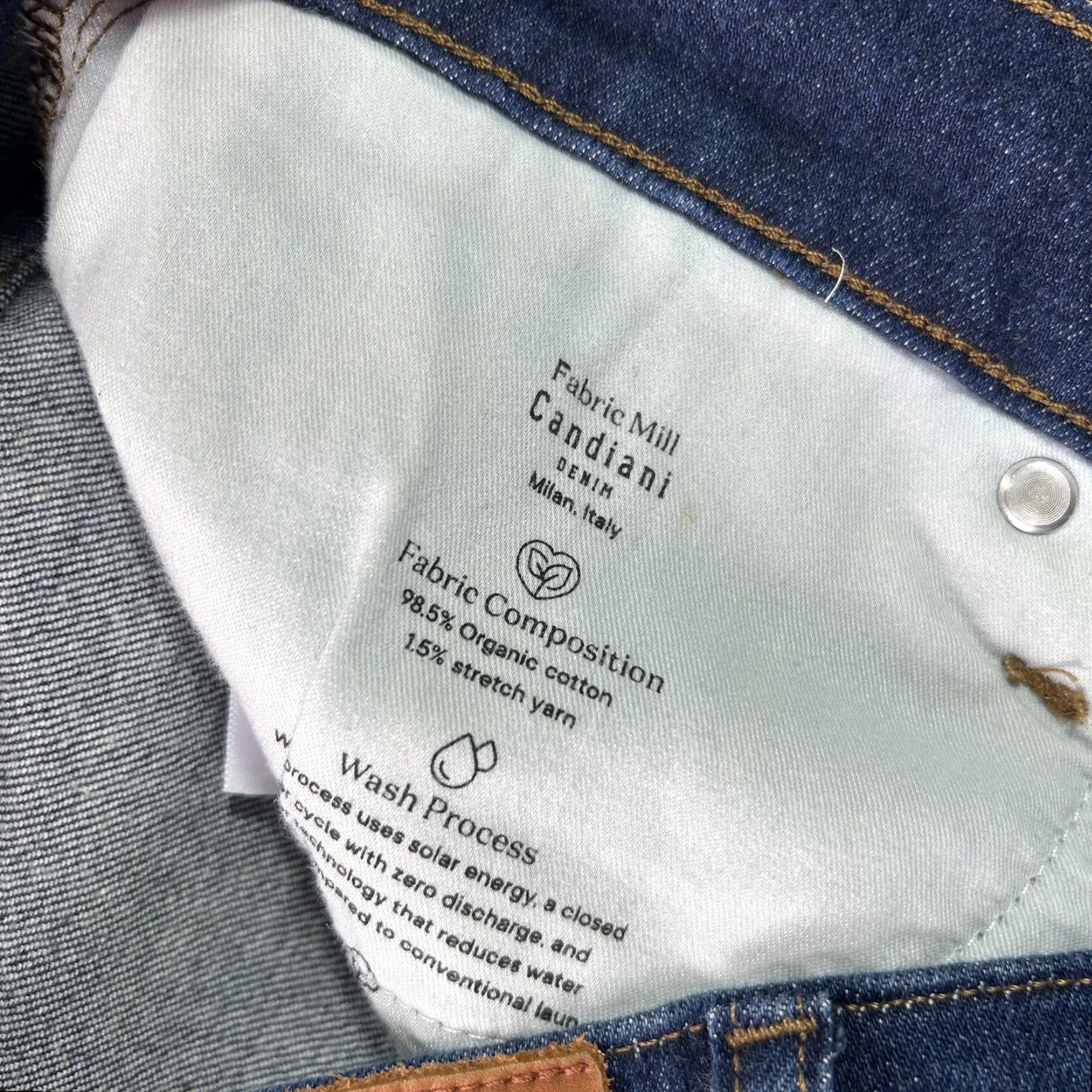 J.Crew J.CREW Classic Straight Jeans Mens 30x29 Blue Stretch Denim Dark Wash Pants Size US 30 / EU 46 - 5 Thumbnail