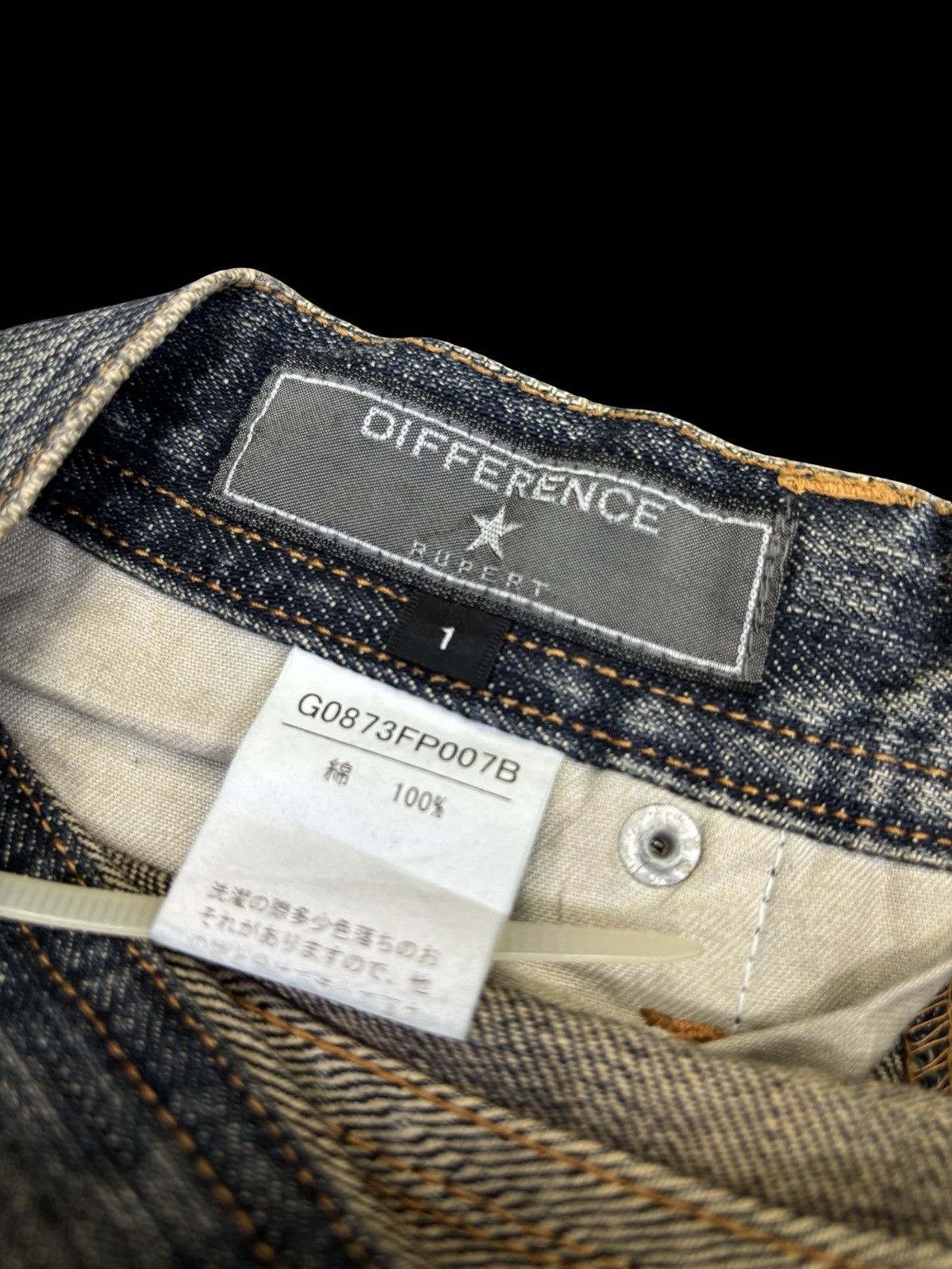Japanese Brand 💥SUPER FLARE💥EDGE RUPERT Multipocket Flare Punk Jeans F701 Size US 29 - 21 Thumbnail