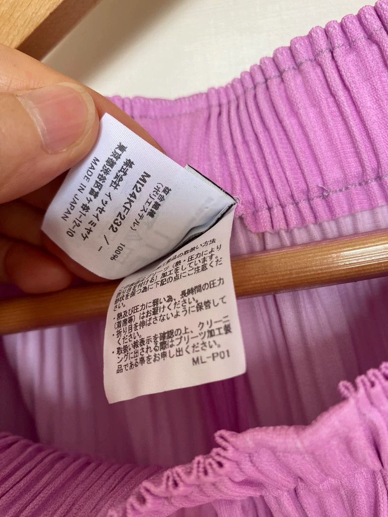Issey Miyake issey miyake size:one size Pink pleated pants 2506-Nextarr Size 42" / US 20 - 4 Thumbnail