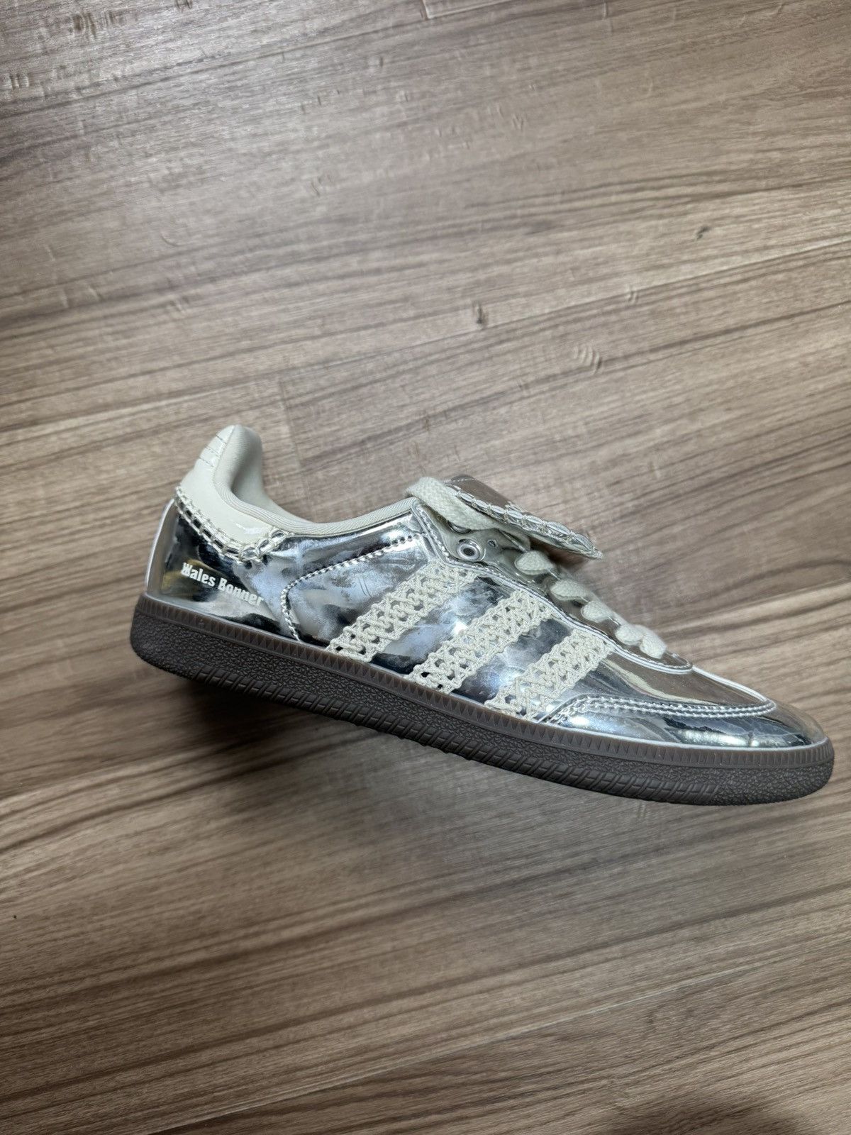 Wales Bonner Wales Bonner x adidas Samba Silver Metallic Size US 8 / EU 41 - 10 Thumbnail