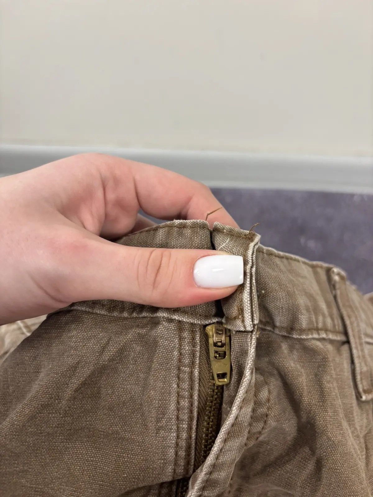 Dickies × Vintage Vintage Dickies Y2K Relaxed Fit Brown Work Cargo Shorts Size US 34 / EU 50 - 10 Thumbnail