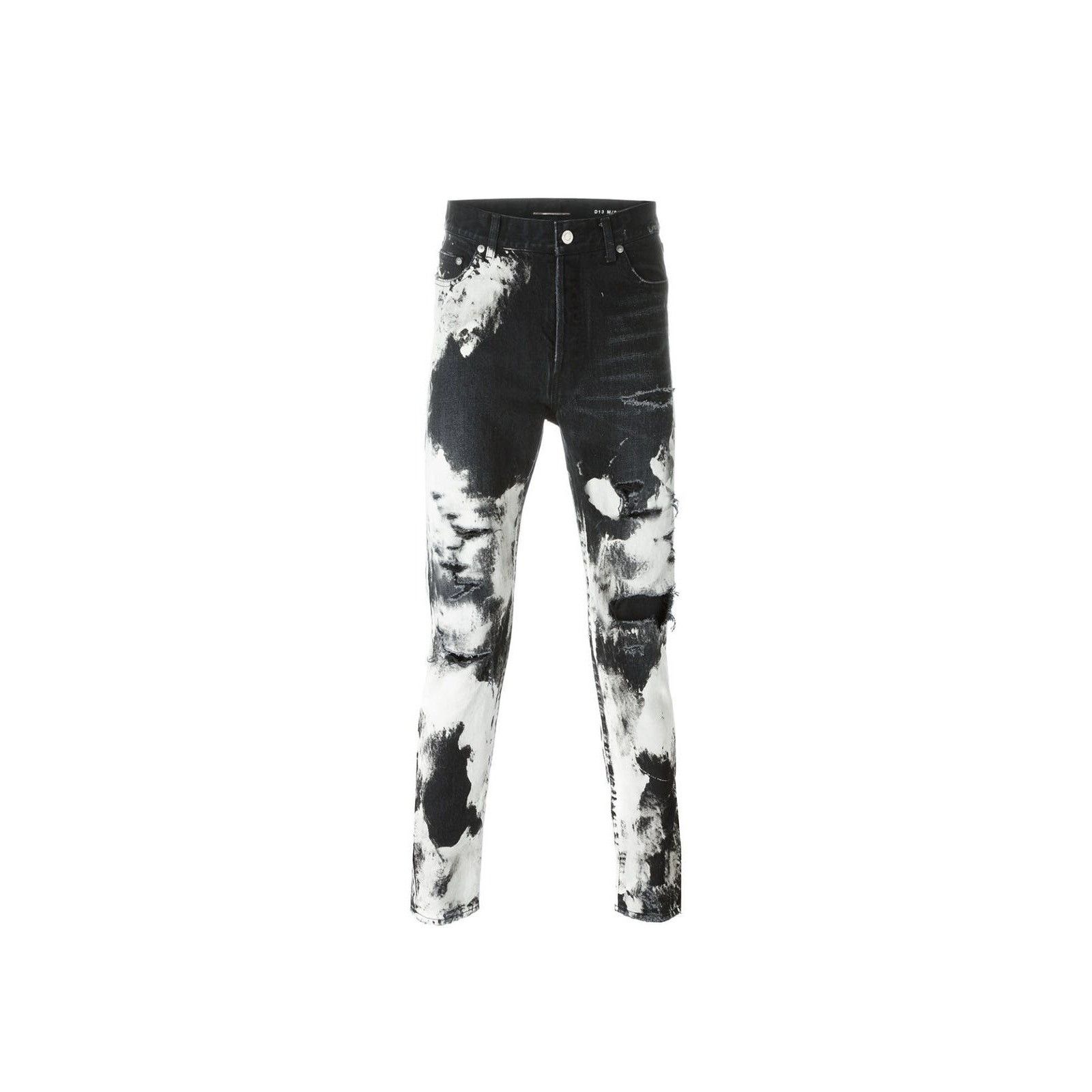 Saint Laurent Paris Saint Laurent Tie Dye Jeans Size US 32 / EU 48 - 1 Thumbnail
