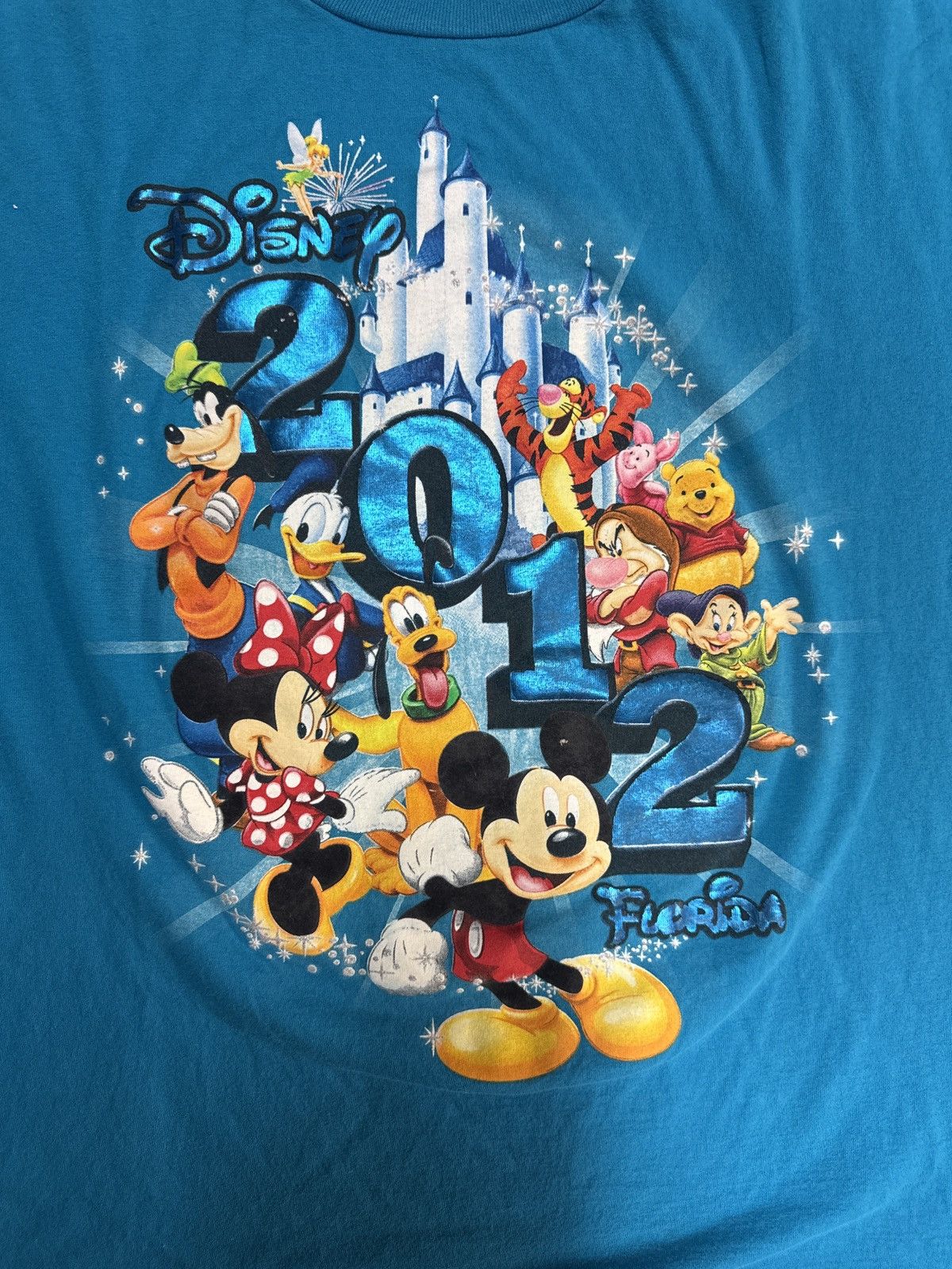 Disney 2012 Florida Disney Tee Size US XL / EU 56 / 4 - 3 Thumbnail