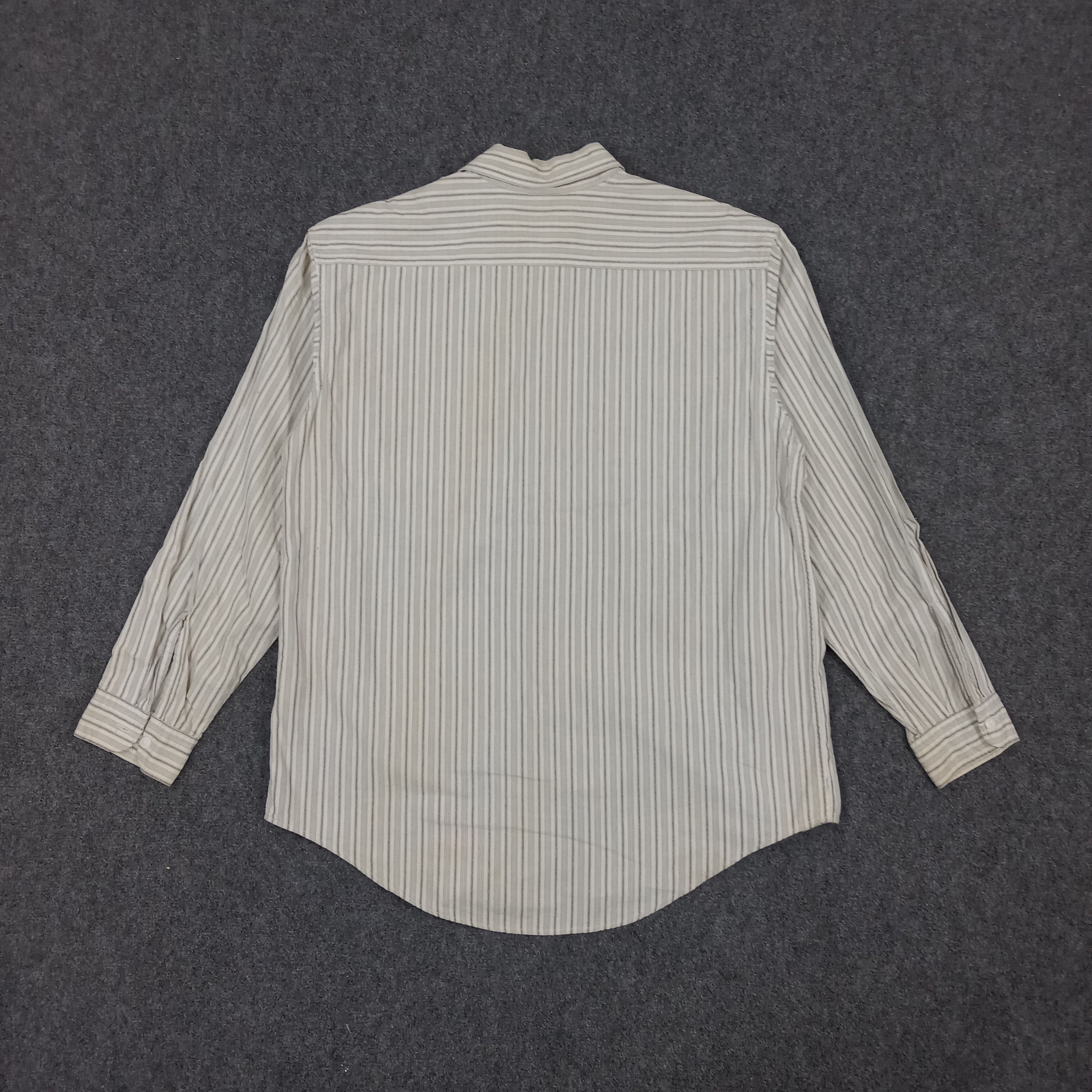 Sugar Cane × Vintage Sugar Cane Japanese Brand Retro Style Striped Shirt Size US XL / EU 56 / 4 - 5 Thumbnail