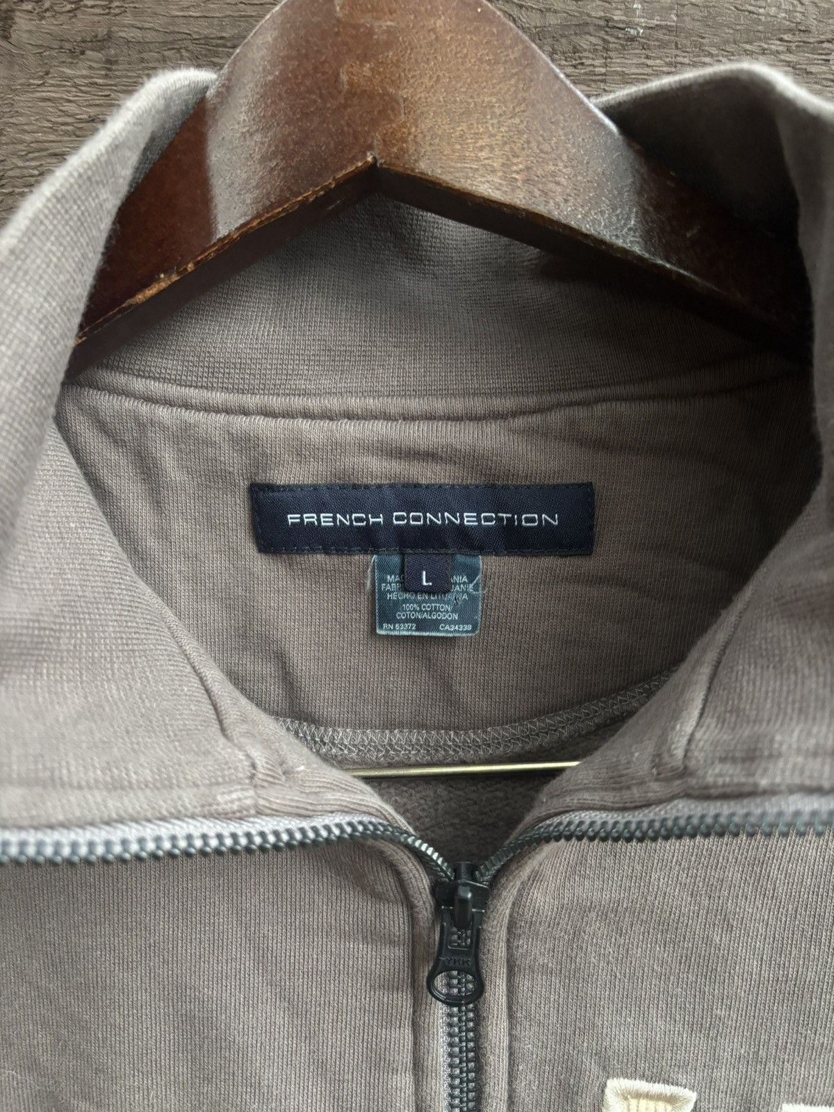 FCUK Fcuk zip up sweat shirt Size L / US 10 / IT 46 - 4 Thumbnail