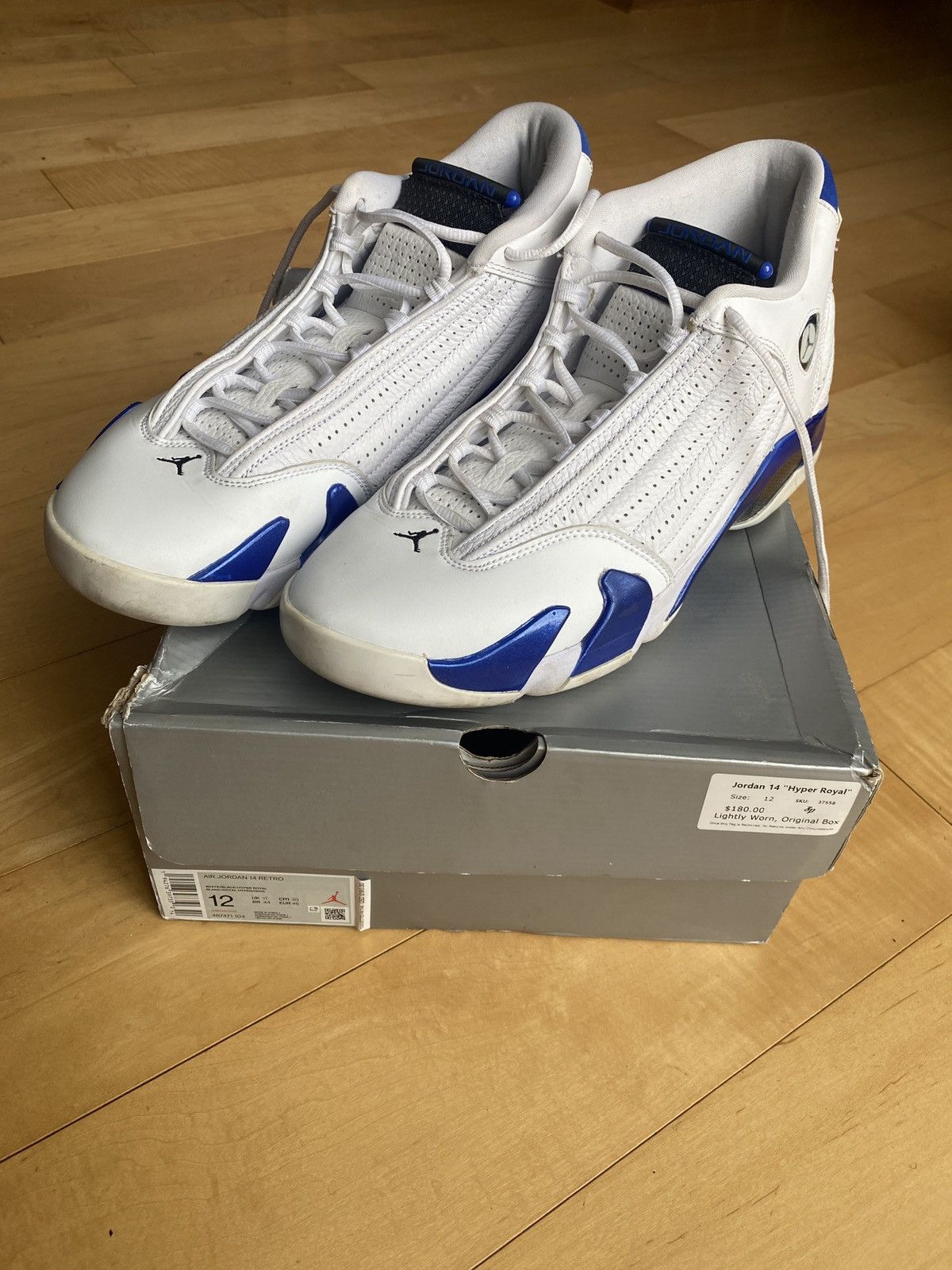 royal blue jordans 14