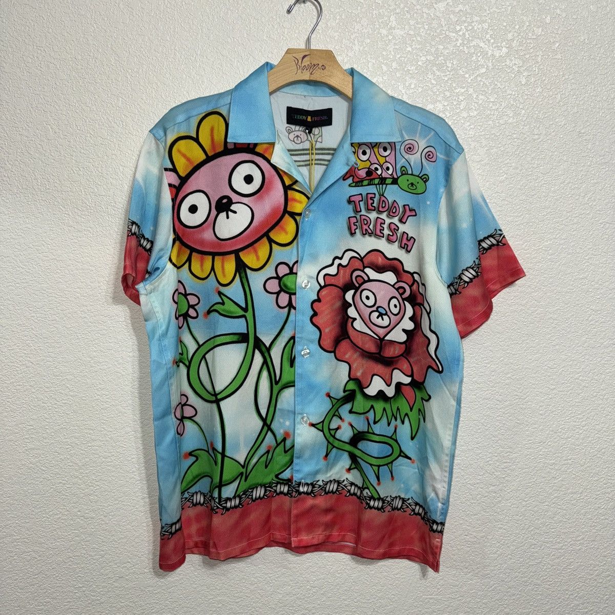 Teddy Fresh Teddy Fresh X Gentle Thrills Multicolor Button Up Shirt Size US S / EU 44-46 / 1 - 1 Thumbnail
