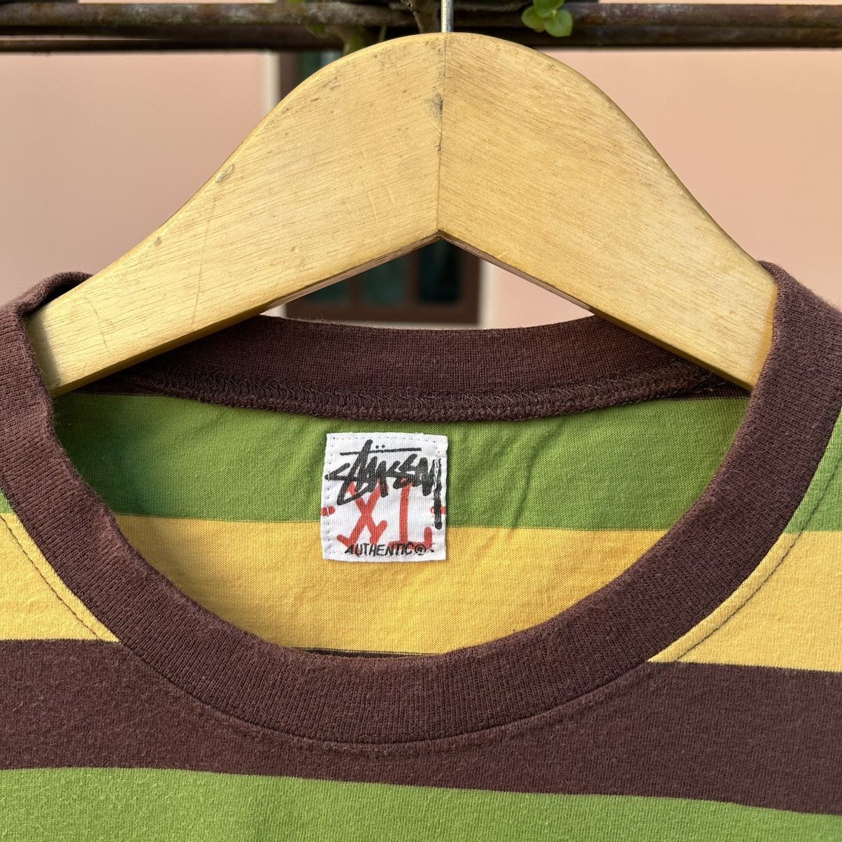 Stussy Vintage Tshirt Stussy Stripe Art Reggae Size US XL / EU 56 / 4 - 3 Thumbnail