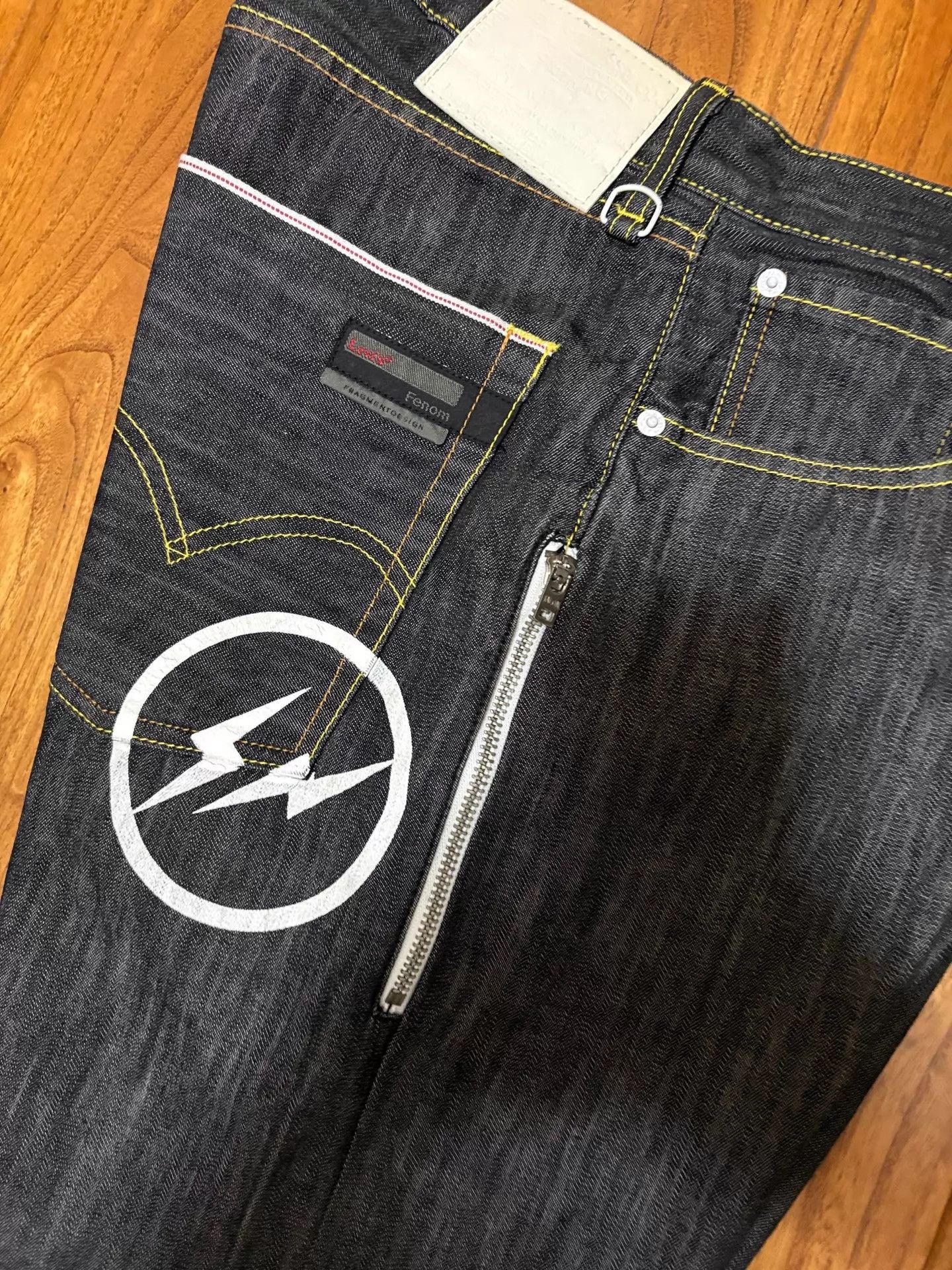 Levi's Levis Fenom Full Flash Raw Selvedge Jeans W32 Size US 32 / EU 48 - 3 Thumbnail