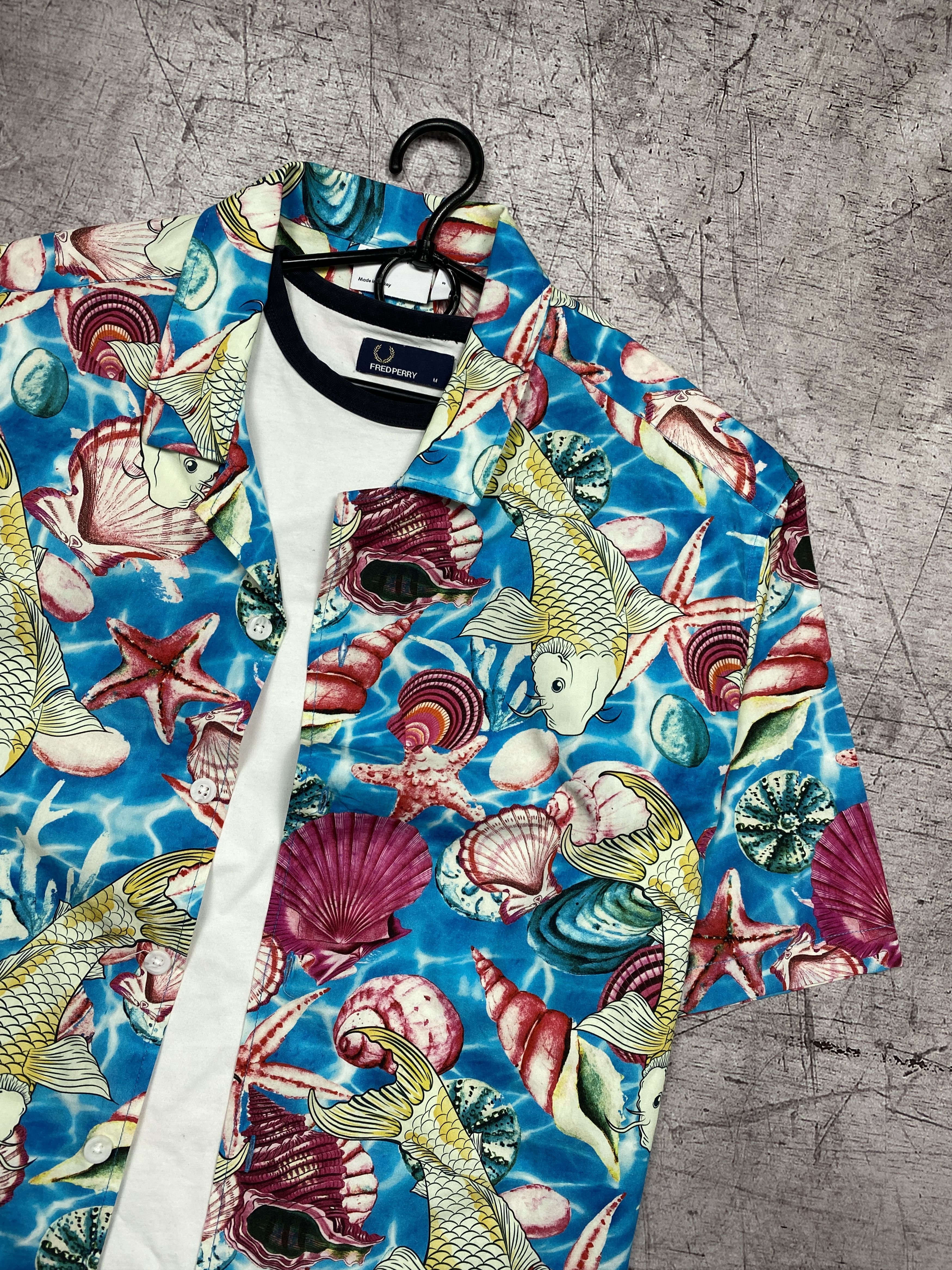 Other Carp Koi Japanese Mens Hawaiian Shirt Size US S / EU 44-46 / 1 - 2 Thumbnail