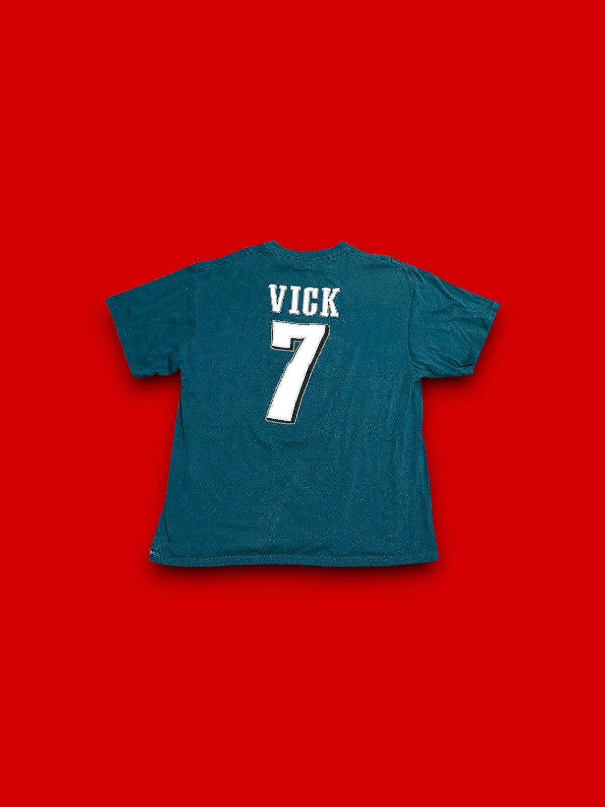 NFL Philadelphia Eagles Mike Vick NFL team apparel tee shirt XL Size US XL / EU 56 / 4 - 3 Thumbnail