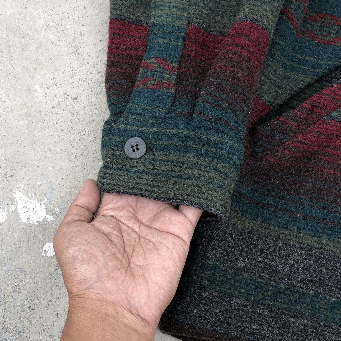 Woolrich Woolen Mills Woolrich Wool Striped Blanket Zipper Jacket Made In USA 🇺🇸 Size US M / EU 48-50 / 2 - 16 Thumbnail