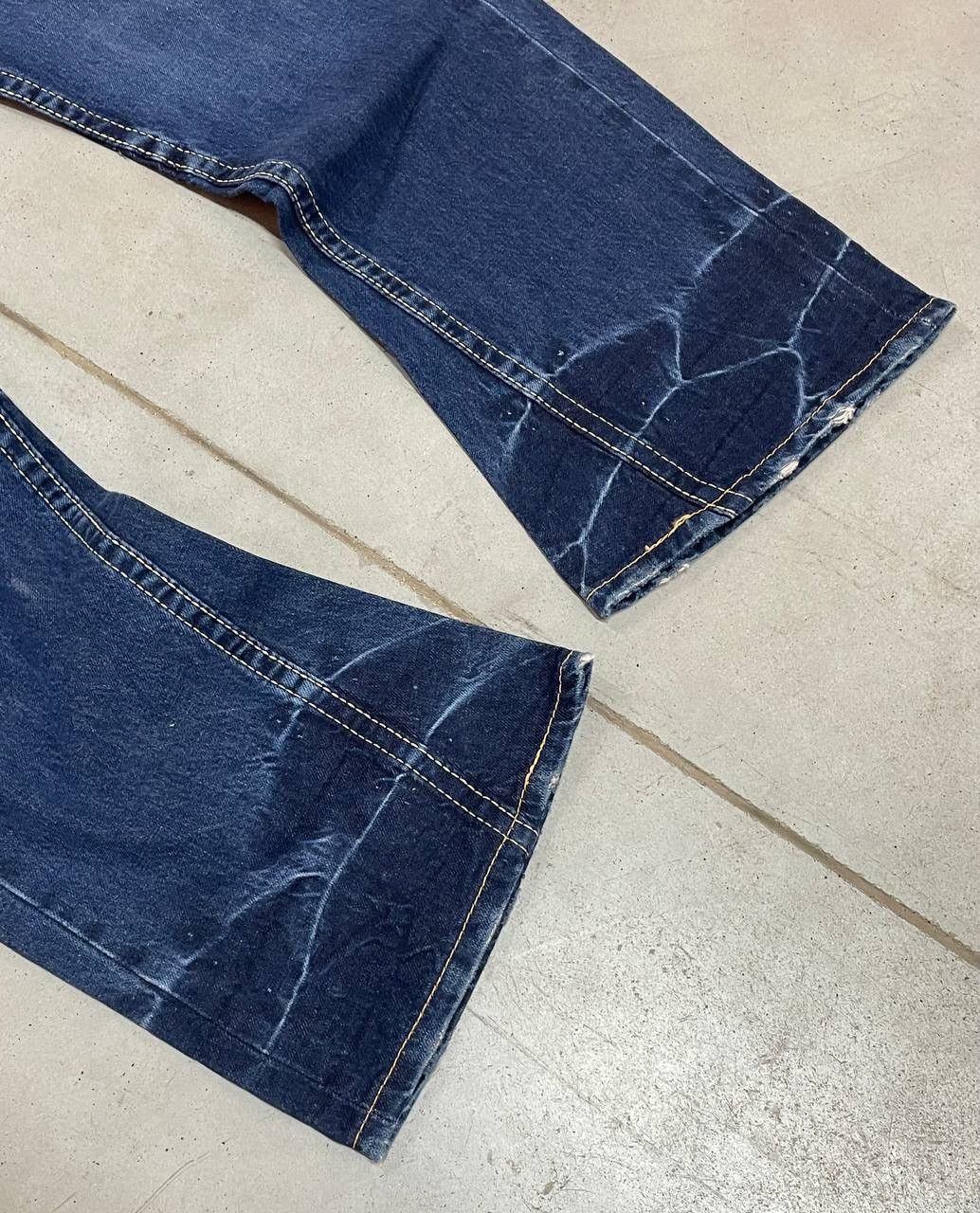 Levi's Flare Washed Vintage Levi’s Jeans Denim Pants Size US 31 - 3 Thumbnail