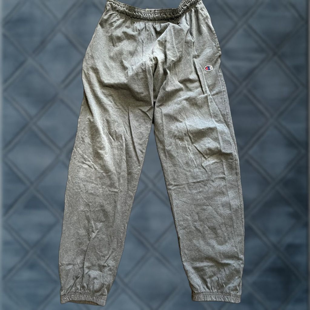 Champion Champion Sweatpants Mens M Gray Athleticwear Active Drawstring Pockets Size US 36 / EU 52 - 1 Thumbnail