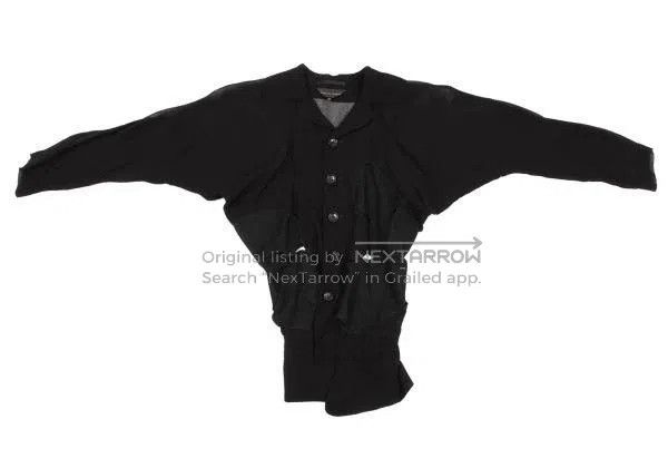 Comme des Garcons Comme des Garcons Black vintage sheer design top Size XS / US 0-2 / IT 36-38 - 2 Thumbnail