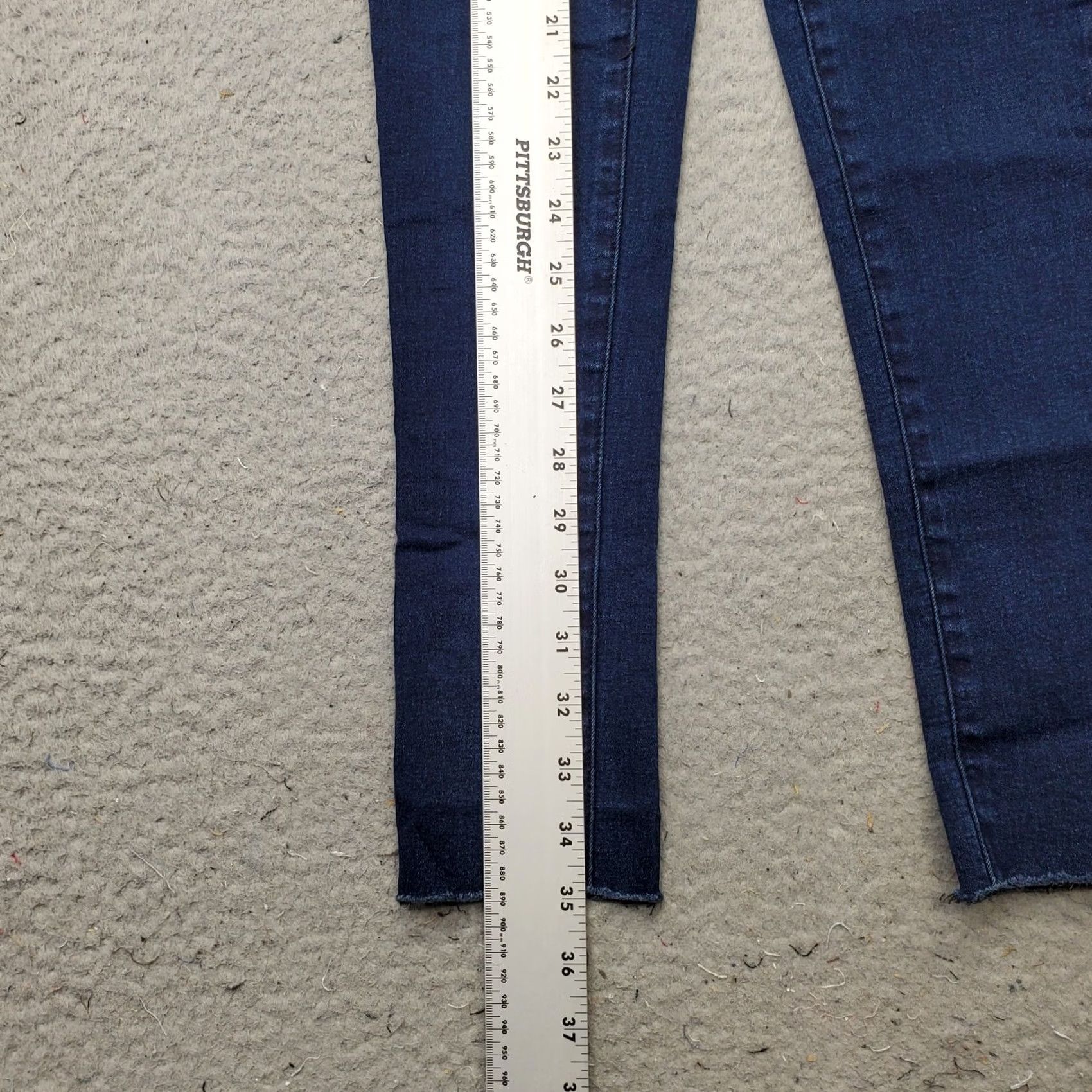 Free People Free People Skinny Jeans Womens 24 Blue Denim Stretch Comfort Pull-On Shoes? Size 42" / US 20 - 3 Thumbnail