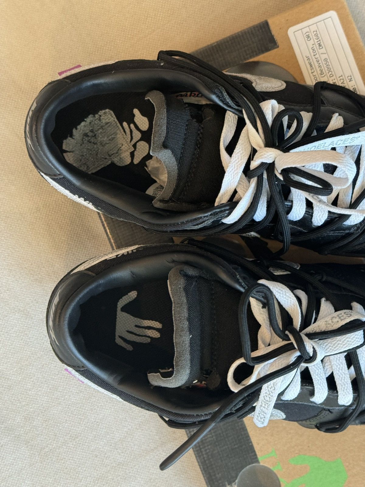 Nike × Off-White Nike x Off-White Dunk Low Lot 50 Sneaker Size US 8.5 / EU 41-42 - 8 Thumbnail