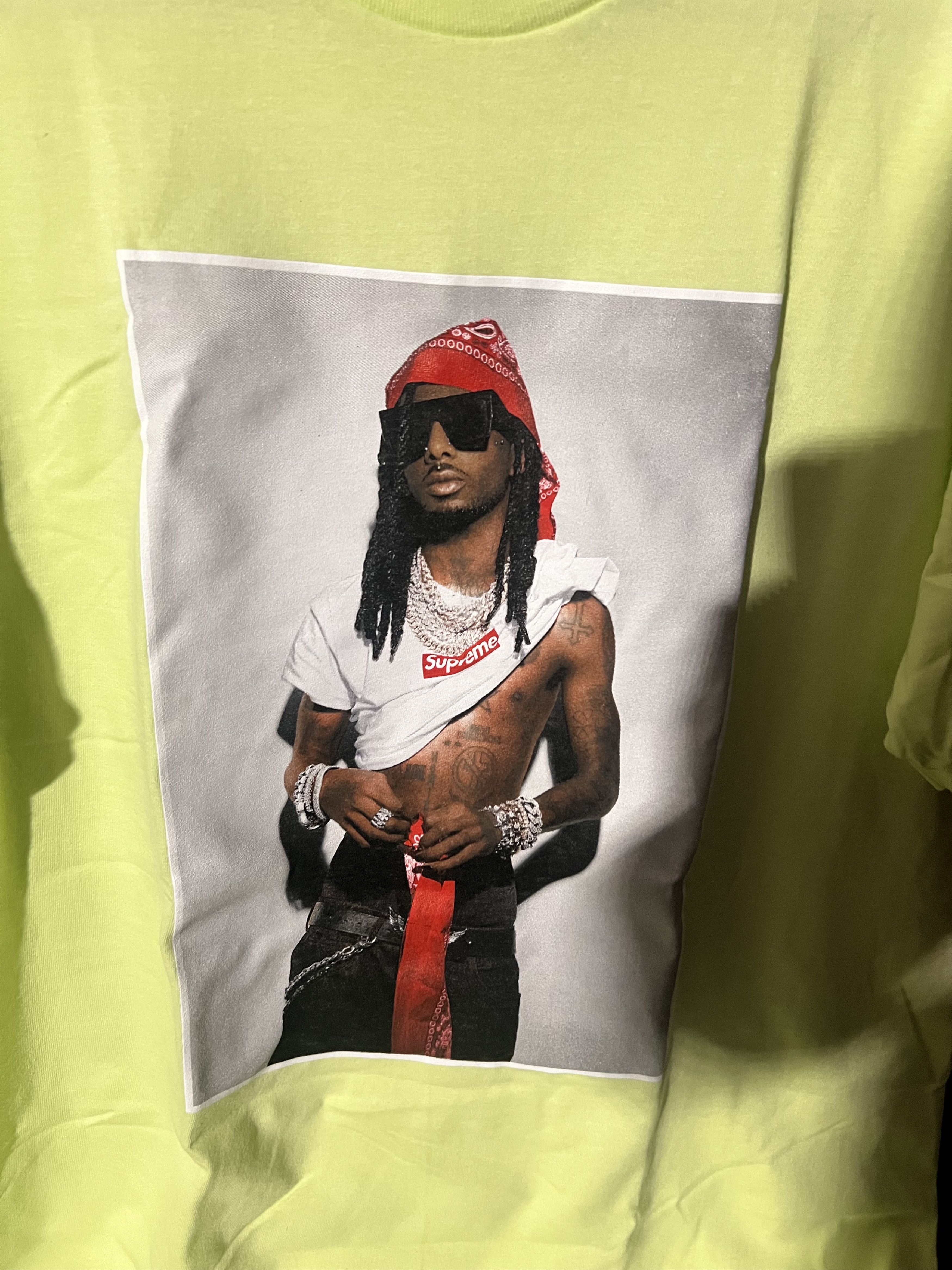 Supreme Supreme Men's Playboi Carti Grey Size L | Grailed