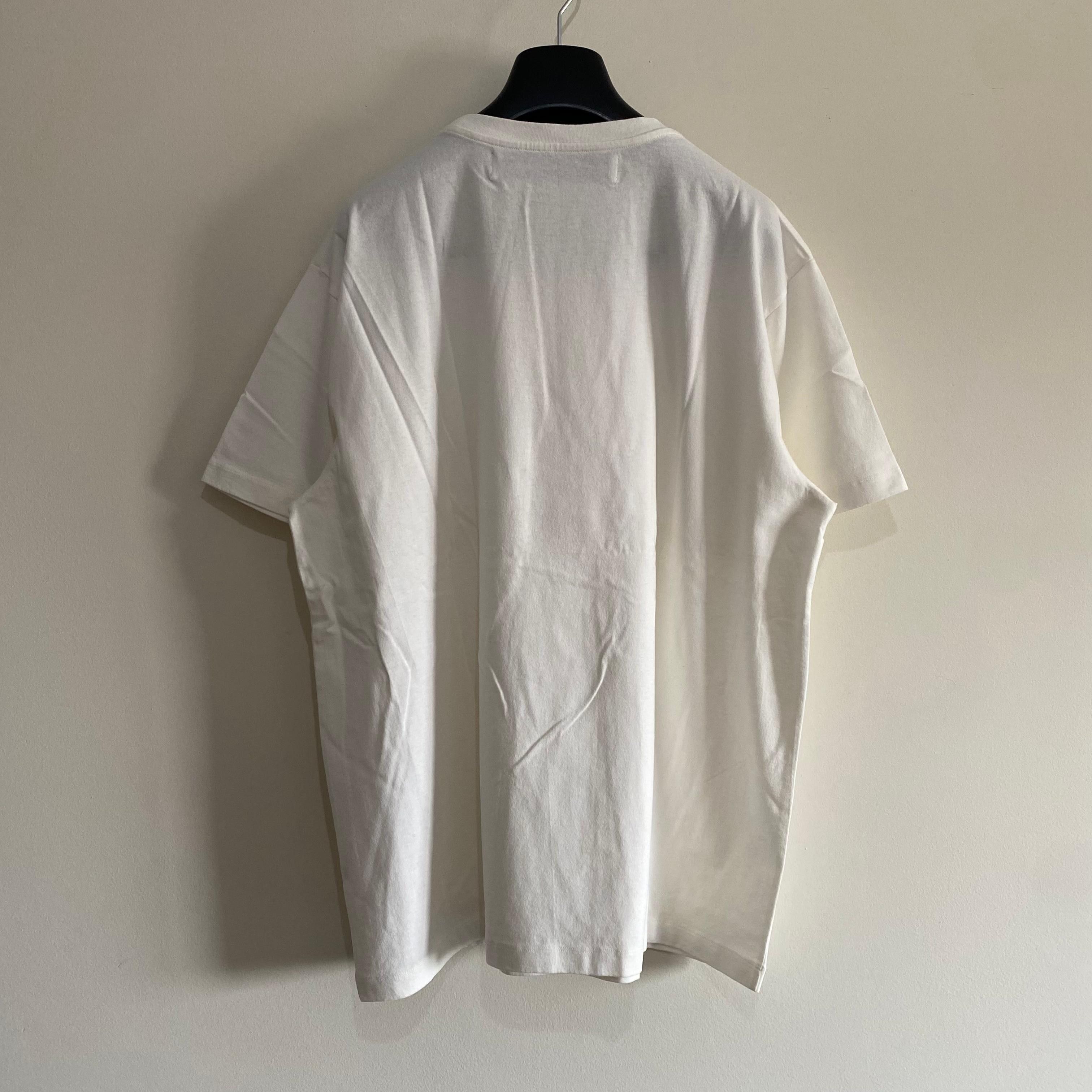 Off-White White Plain Oversized T-Shirt Size US L / EU 52-54 / 3 - 4 Thumbnail
