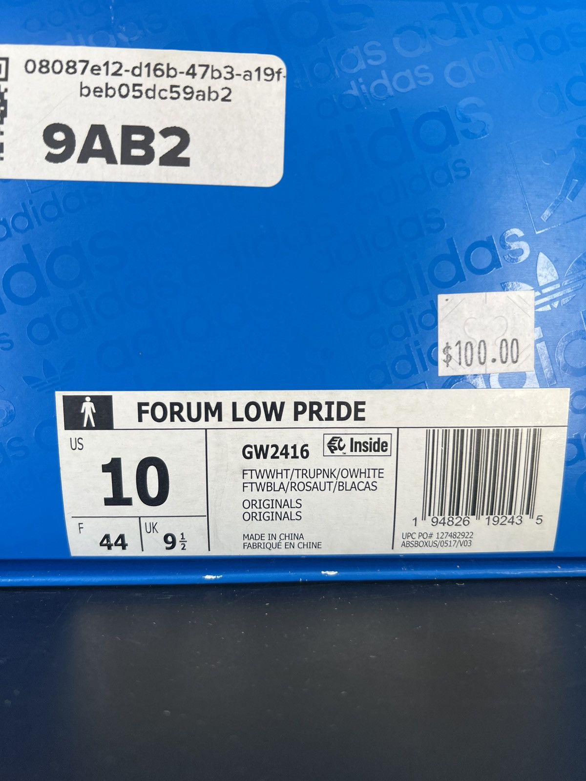 Adidas Adidas Forum Low Love Unites Pride Sz. 10 (2021) Size US 10 / EU 43 - 11 Thumbnail