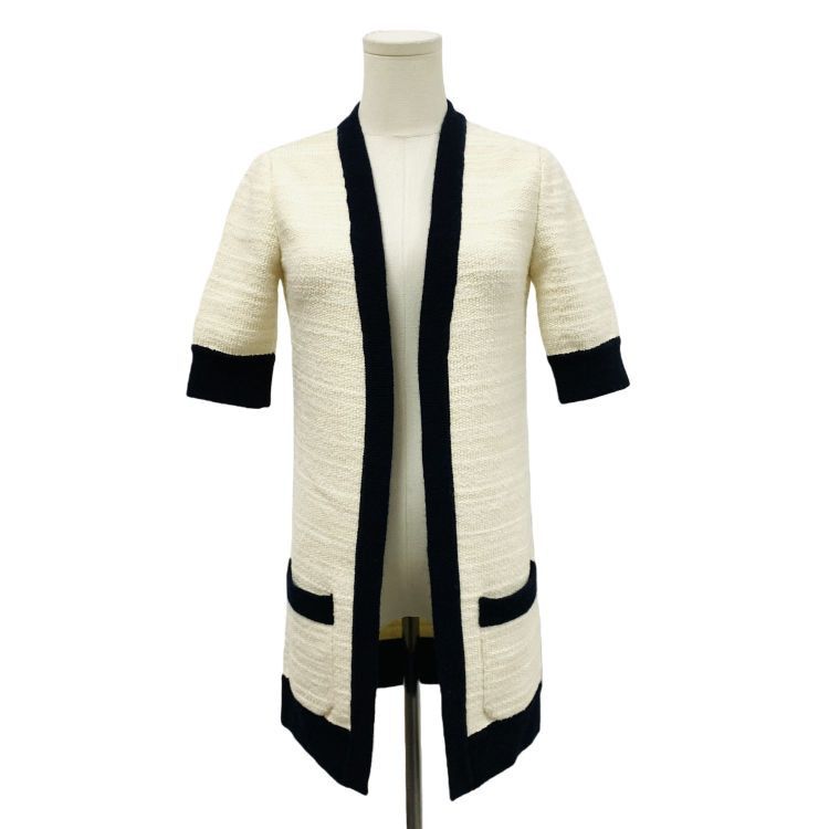 Gucci Gucci Knit Cardigan White XXS Size XXS / US 00 / IT 34 - 1 Thumbnail