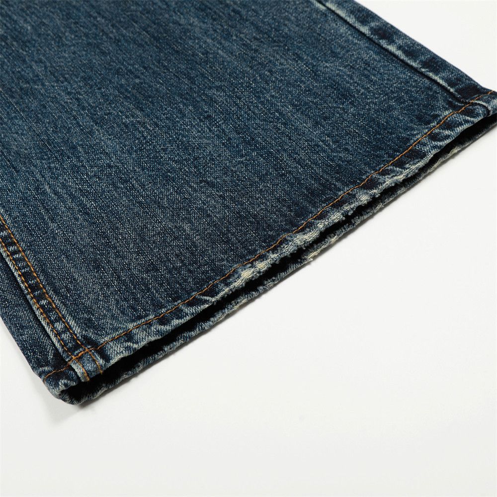 Jean Street-style retro punk distressed loose washed jeans Size US 32 / EU 48 - 6 Thumbnail