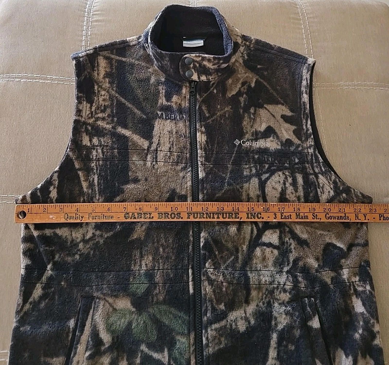 Columbia Columbia x Timberwolf Camo Fleece Vest Size Medium Size US M / EU 48-50 / 2 - 6 Thumbnail