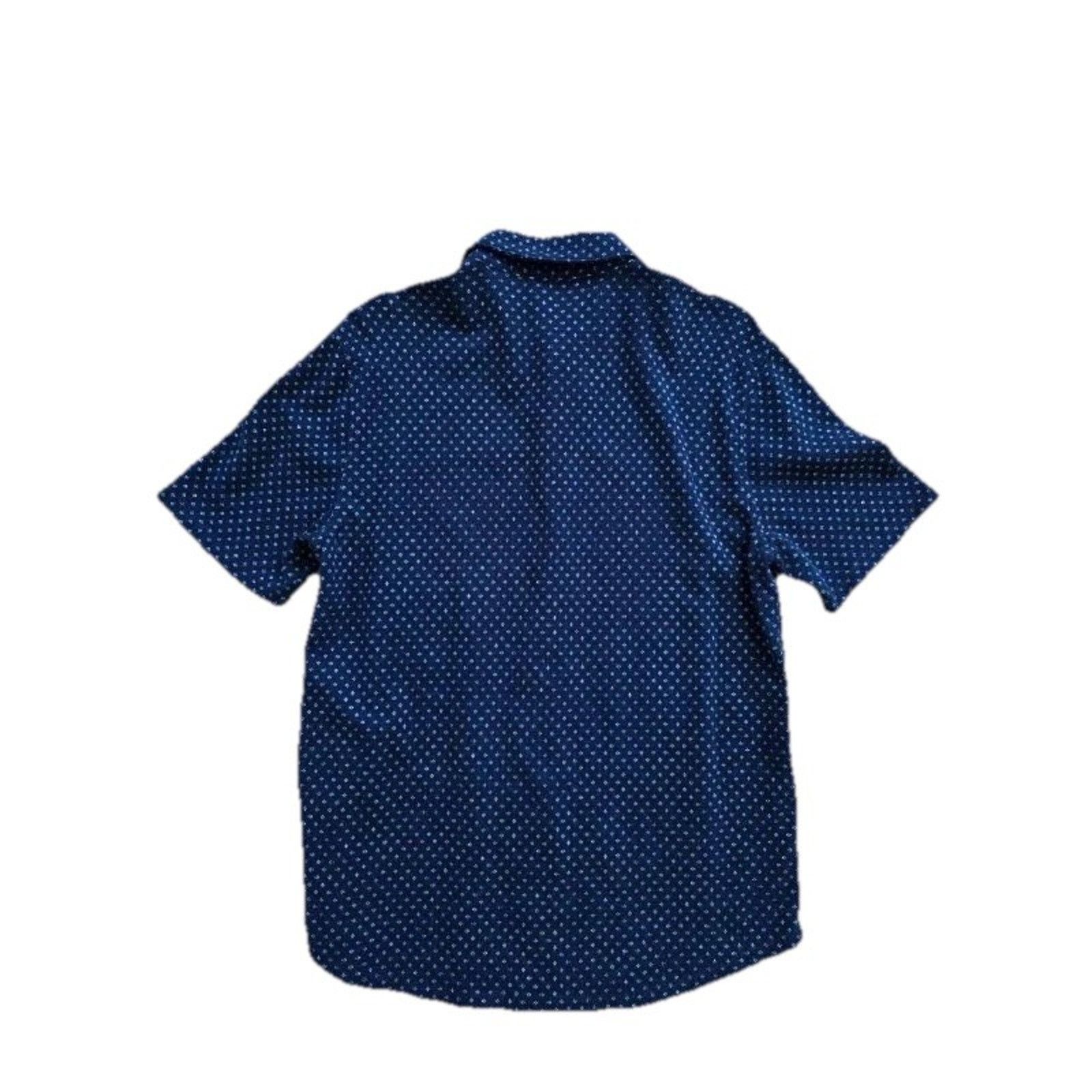 Vince Vince Down Collared Shirt Navy Size Petite Small A001307 Size US S / EU 44-46 / 1 - 7 Thumbnail